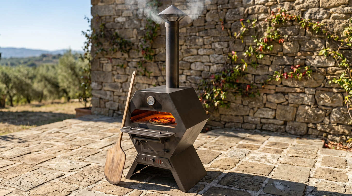 Pizza Oven. DXF, SVG files for laser, plasma cutting