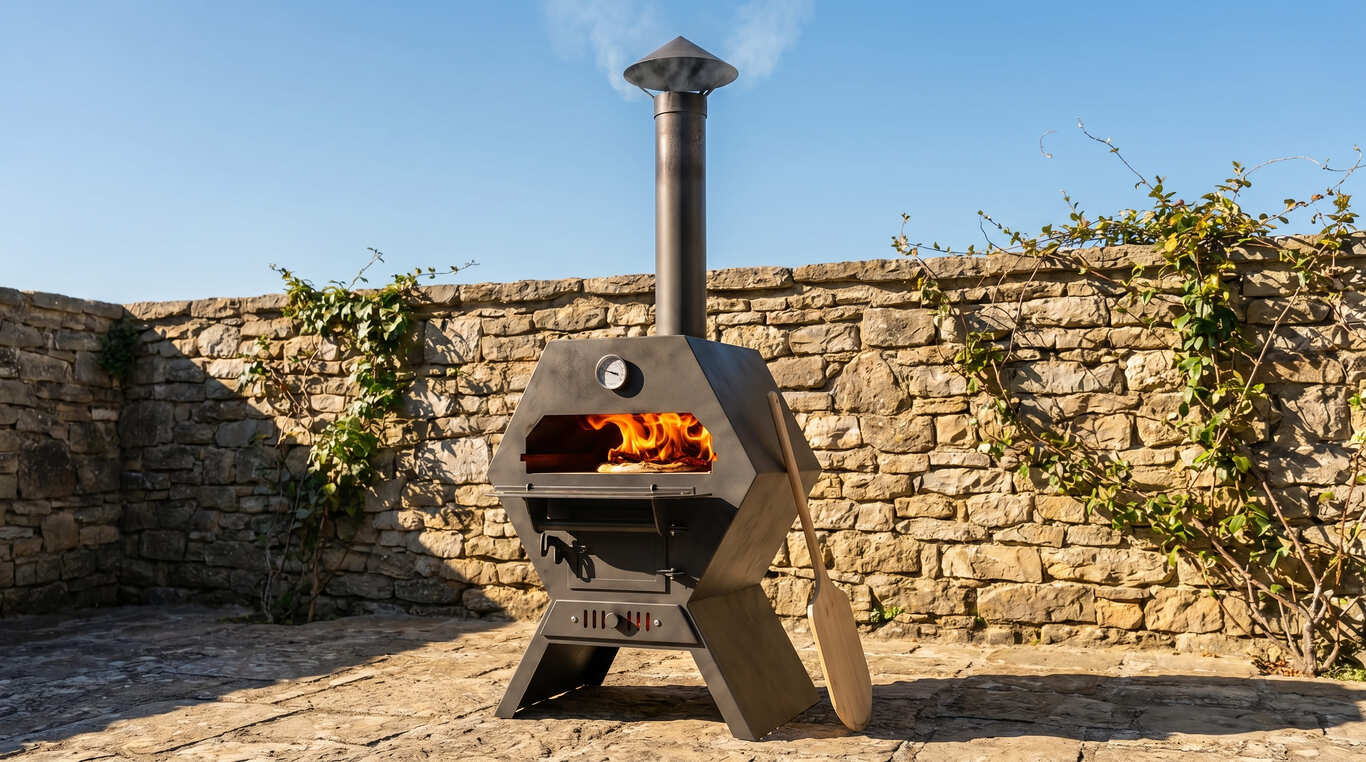 Pizza Oven. DXF, SVG files for laser, plasma cutting. Фото 2