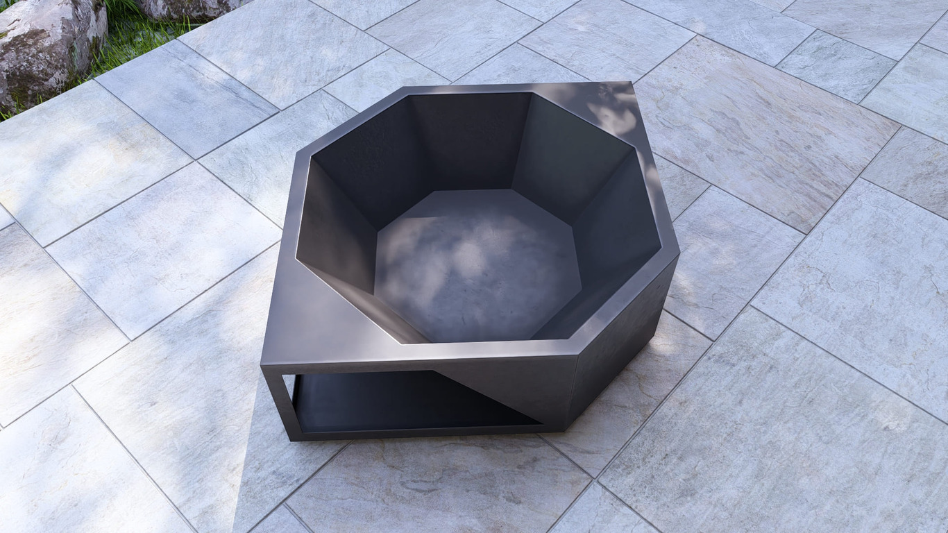 Eye Fire Pit Grill. DXF, SVG files for plasma, laser cutting. Outdoor Barbecue. Фото 13