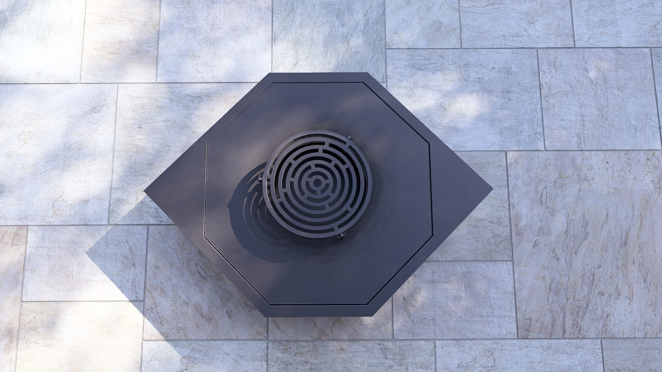 Eye Fire Pit Grill. DXF, SVG files for plasma, laser cutting. Outdoor Barbecue. Фото 18