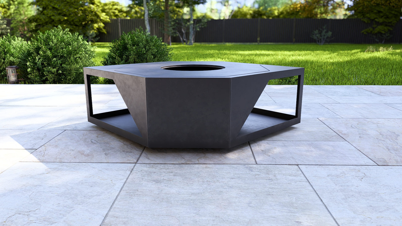 Eye Fire Pit Grill. DXF, SVG files for plasma, laser cutting. Outdoor Barbecue. Фото 10