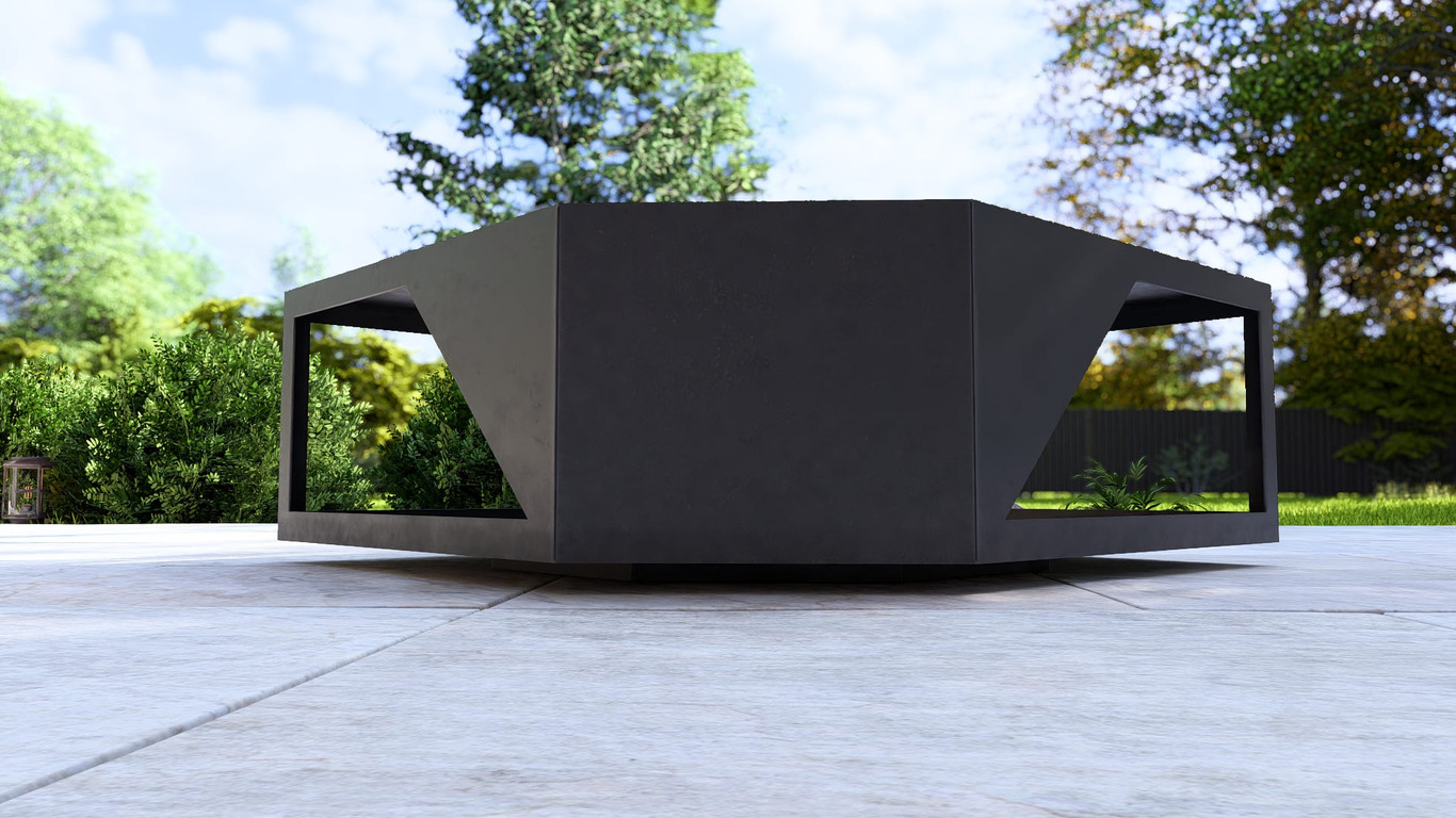 Eye Fire Pit Grill. DXF, SVG files for plasma, laser cutting. Outdoor Barbecue. Фото 11