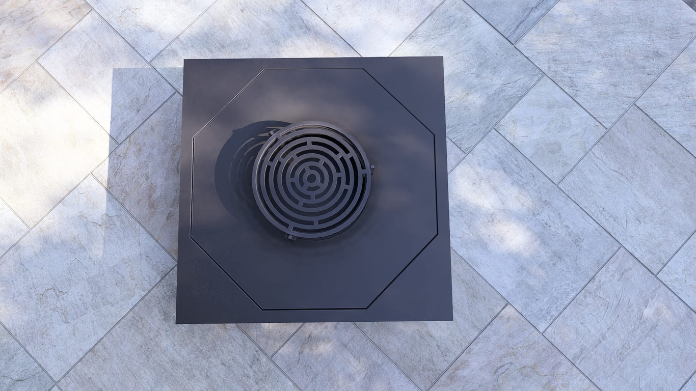Square Ingot Fire Pit Grill. DXF, SVG files for plasma, laser cutting. Outdoor Barbecue. Фото 18