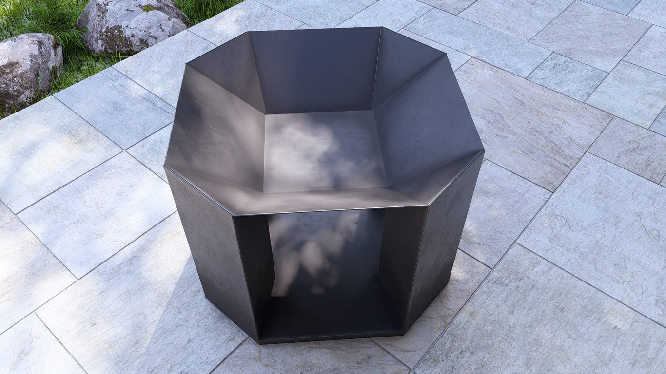 35.5-Inch Stonehenge Fire Pit Grill. DXF, SVG files for plasma, laser cutting. Outdoor Barbecue. Фото 13