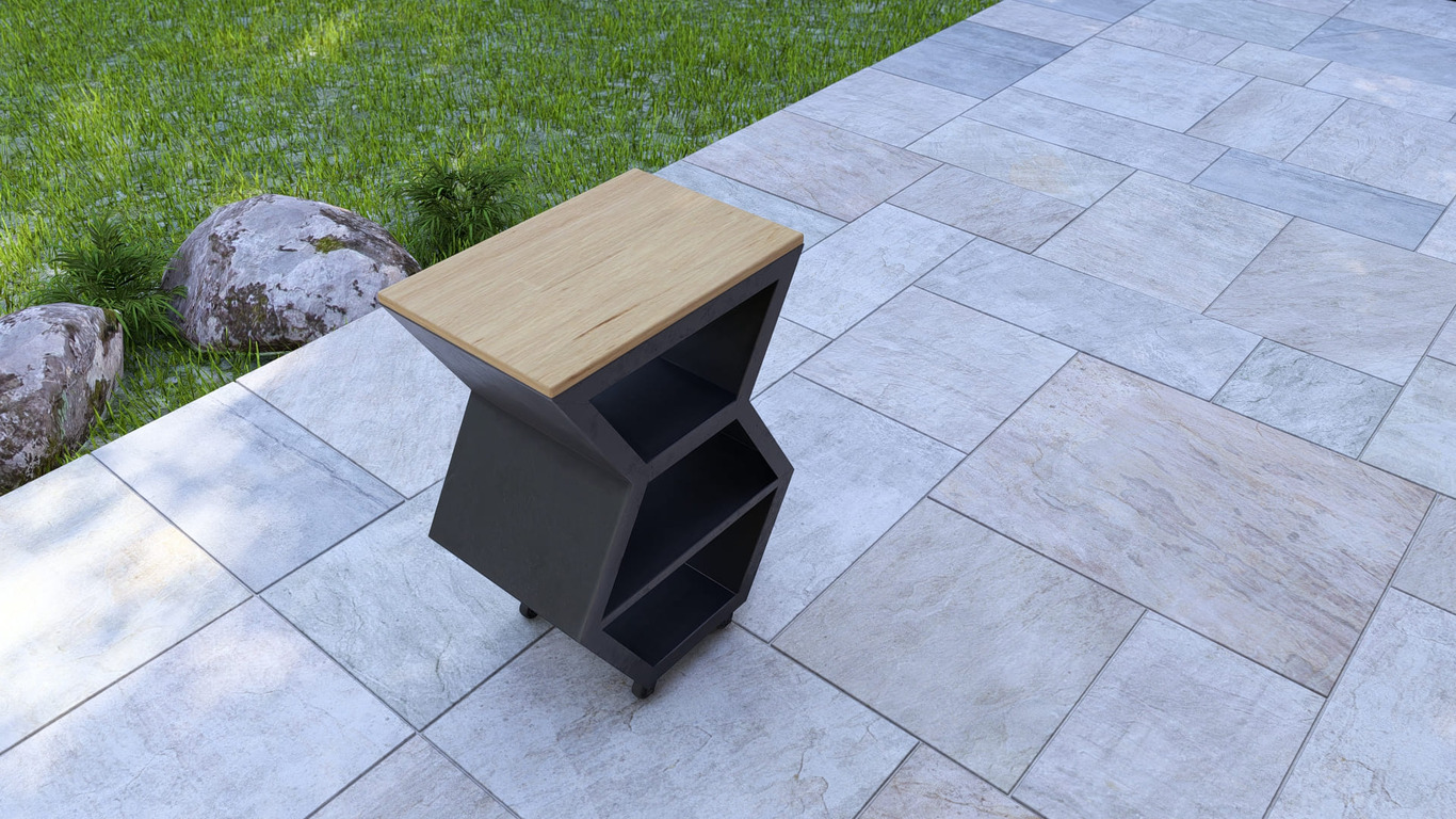 Table Module V2. DXF, SVG files for laser, plasma cutting. Backyard & Modular Kitchen. Фото 5