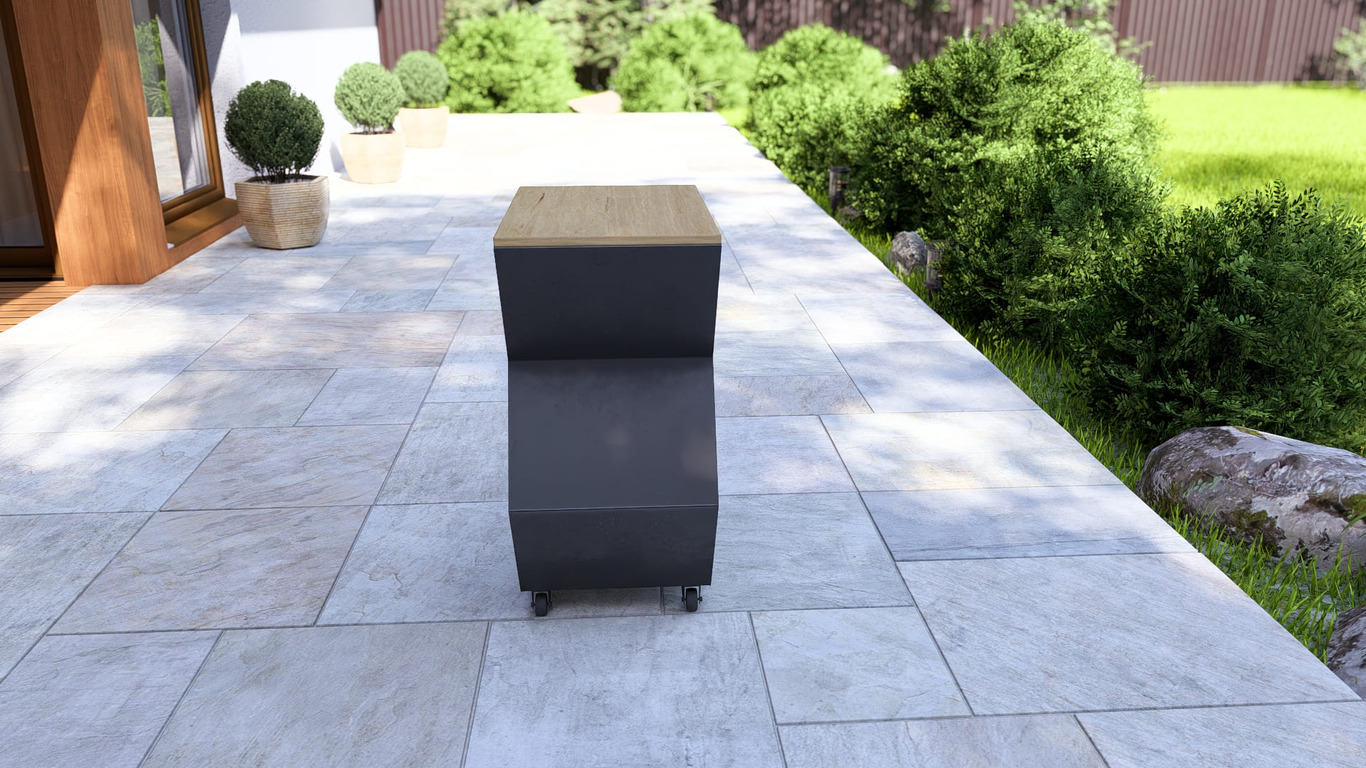Table Module V2. DXF, SVG files for laser, plasma cutting. Backyard & Modular Kitchen. Фото 8