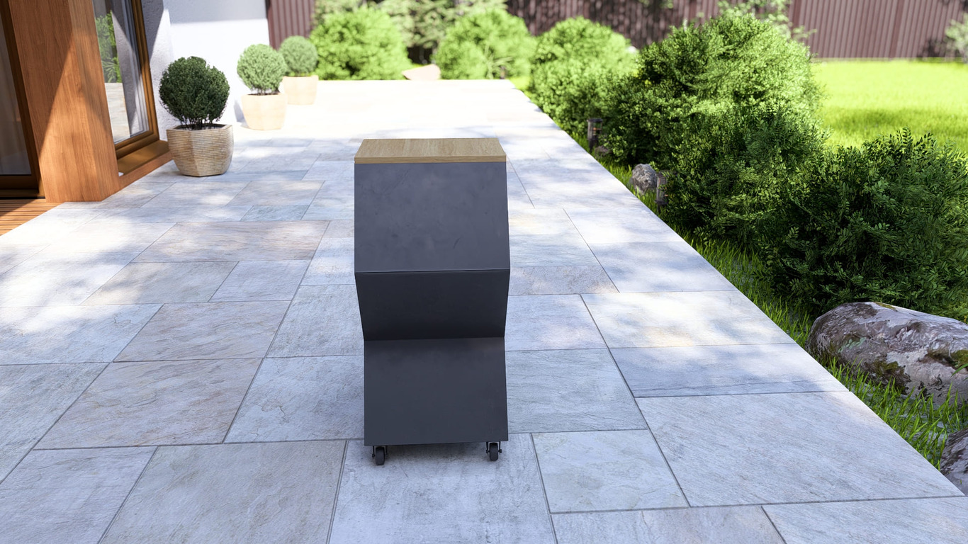 Table Module. DXF, SVG files for laser, plasma cutting. Backyard & Modular Kitchen. Фото 7