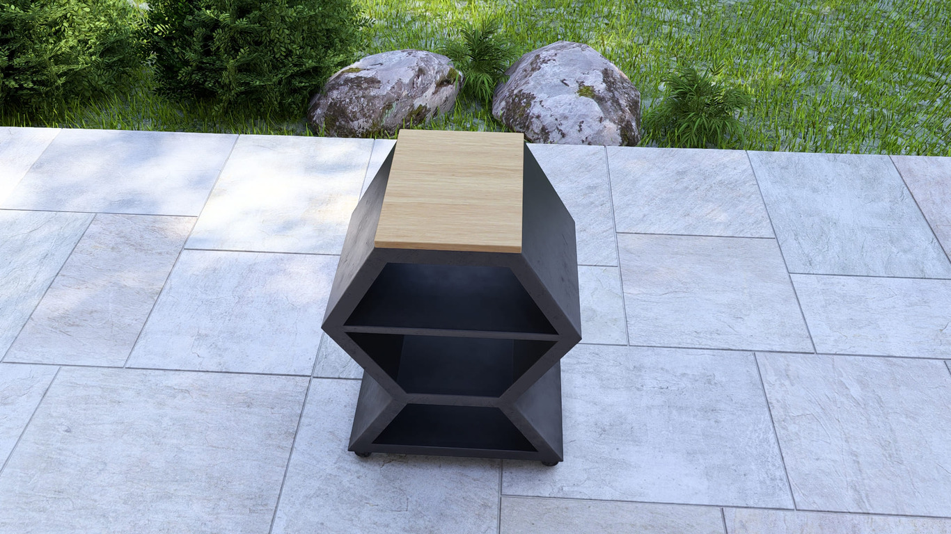 Table Module. DXF, SVG files for laser, plasma cutting. Backyard & Modular Kitchen. Фото 10