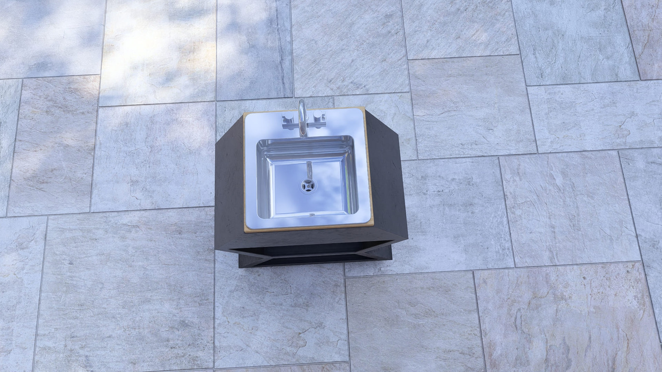 15-inch Sink Module V2. DXF, SVG files for laser, plasma cutting. Patio & Modular Kitchen. Фото 11