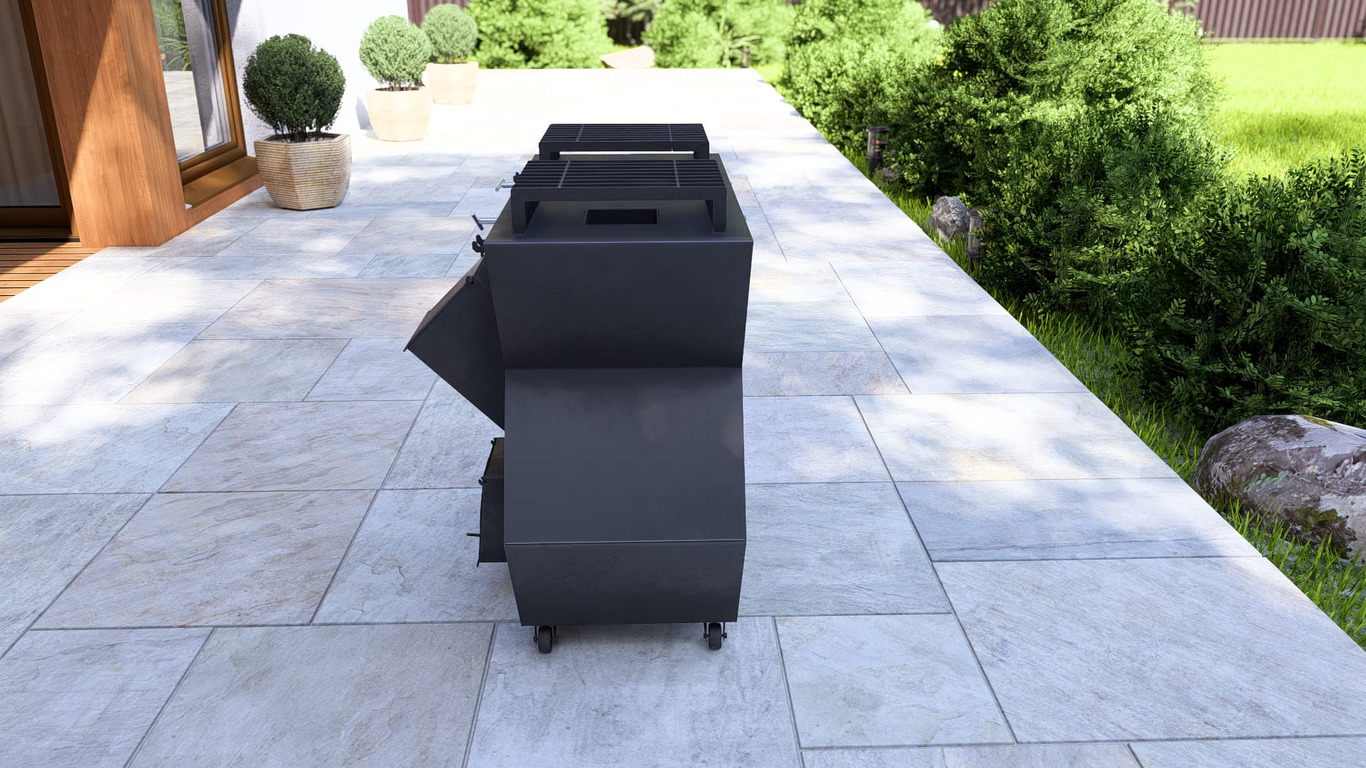 Rocket Stove Module V2. DXF, SVG files for laser, plasma cutting. Outdoor & Modular Kitchen. Фото 13