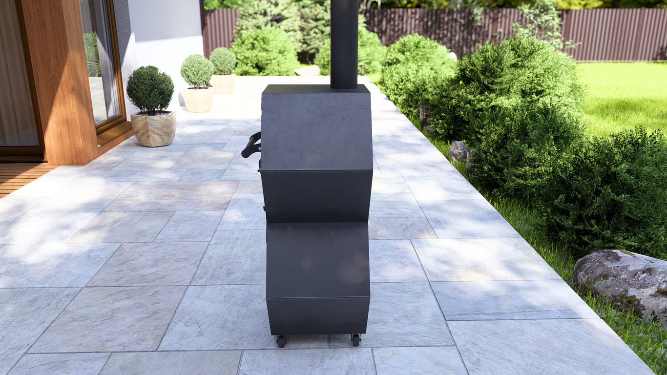 Pizza Oven Module. DXF, SVG files for laser, plasma cutting. Outdoor & Modular Kitchen. Фото 11