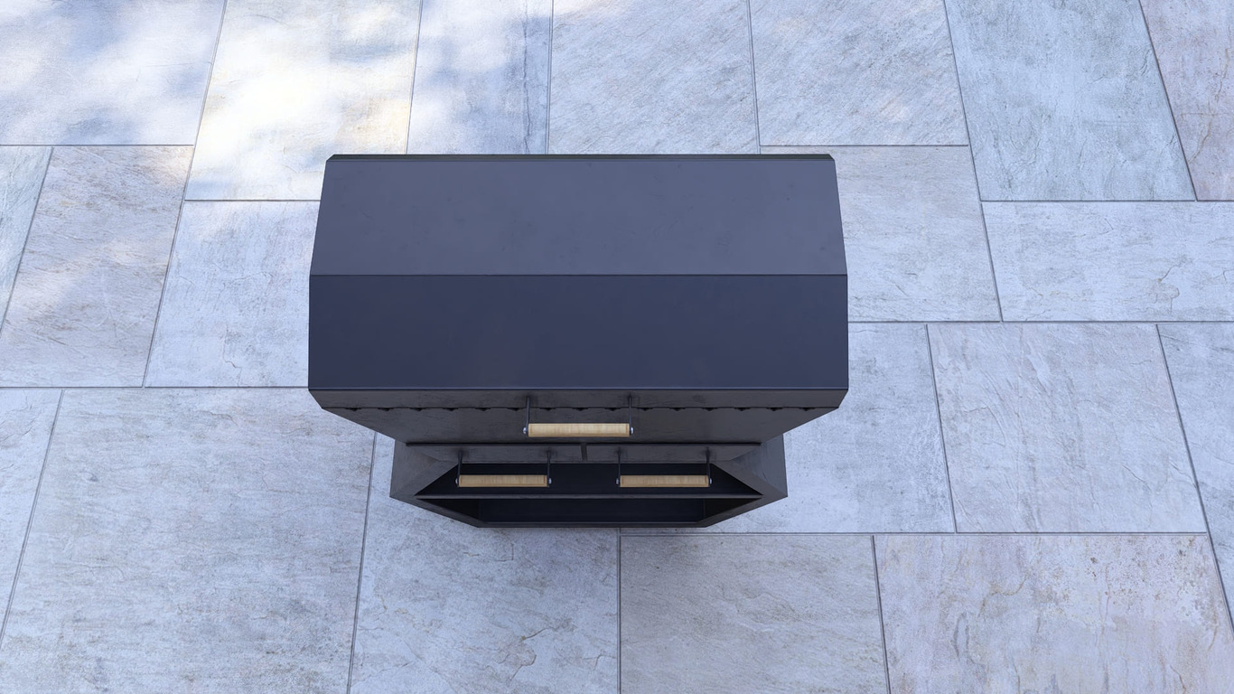 Barbecue Module. DXF, SVG files for laser, plasma cutting. Outdoor & Modular Kitchen. Фото 17