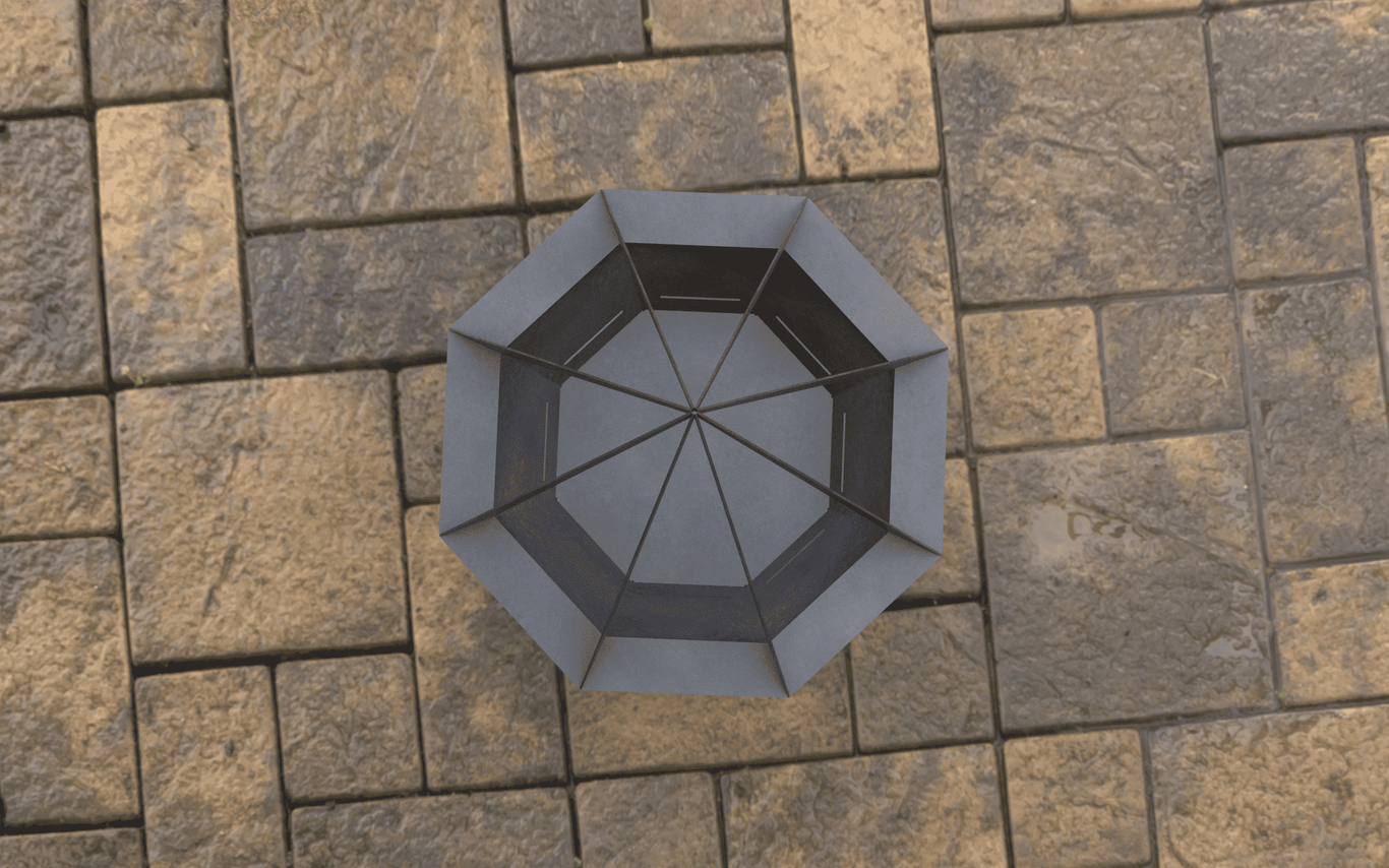 Diamond Fire Pit. DXF, SVG files for laser, plasma cutting. Фото 9