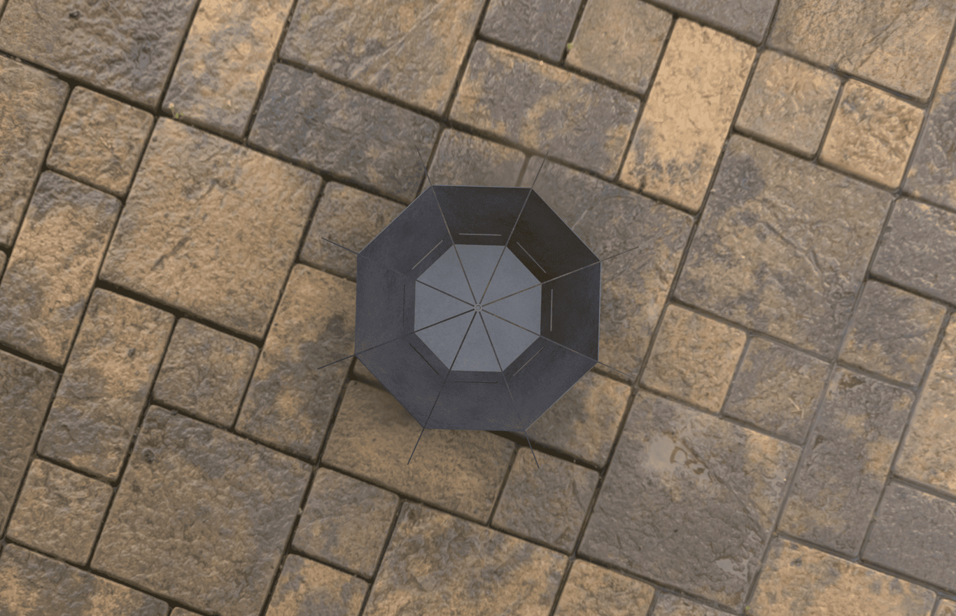 Flower Bud Fire Pit. DXF, SVG files for laser, plasma cutting. Фото 9