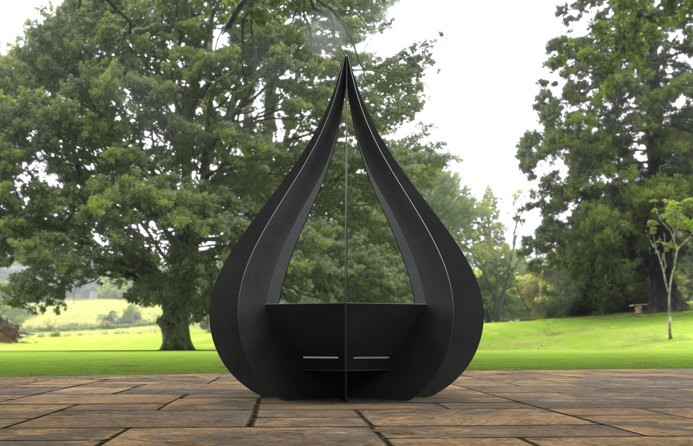 Flower Bud Fire Pit. DXF, SVG files for laser, plasma cutting. Фото 5