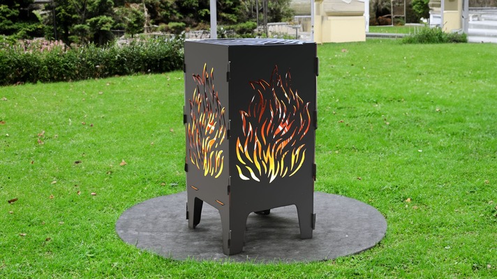 Fire Fire Pit Grill. DXF files for laser, plasma cutting