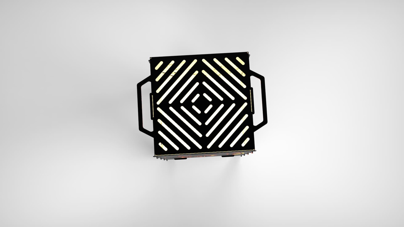 Fishing Fire Pit Grill. DXF files for laser, plasma cutting. Фото 8