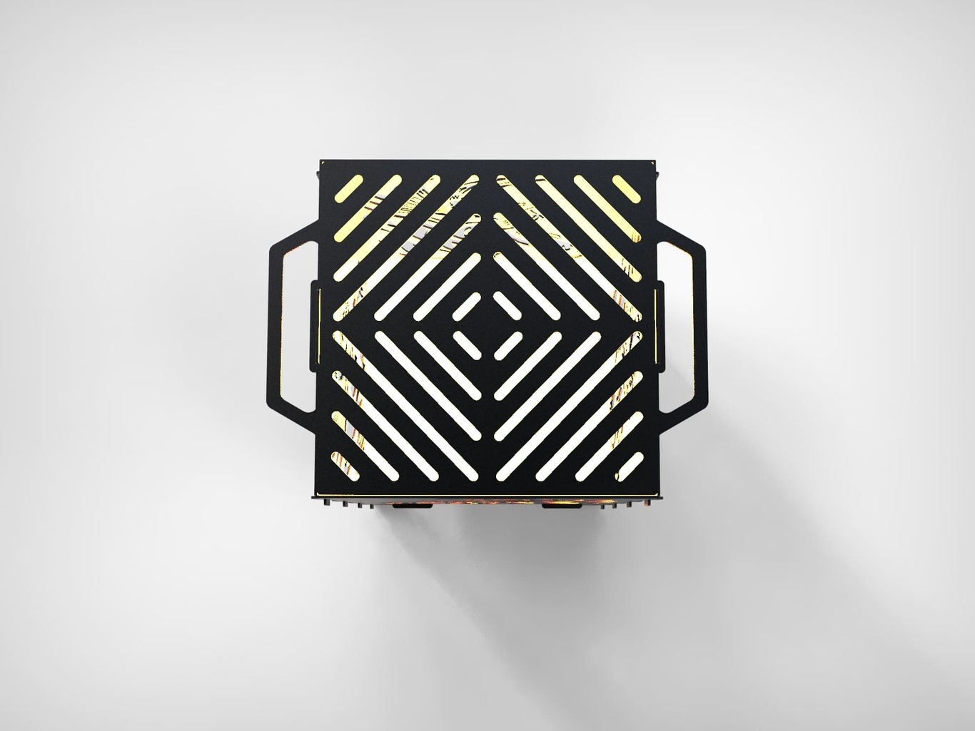 Phoenix Fire Pit Grill. DXF files for laser, plasma cutting. Фото 5