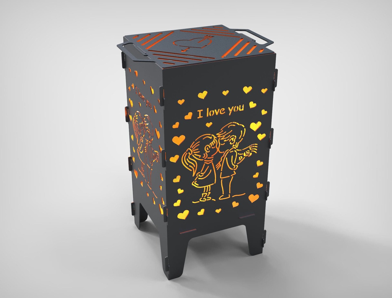 40-Piece Fire Pit Grill Bundle. DXF files for laser, plasma cutting. Фото 23