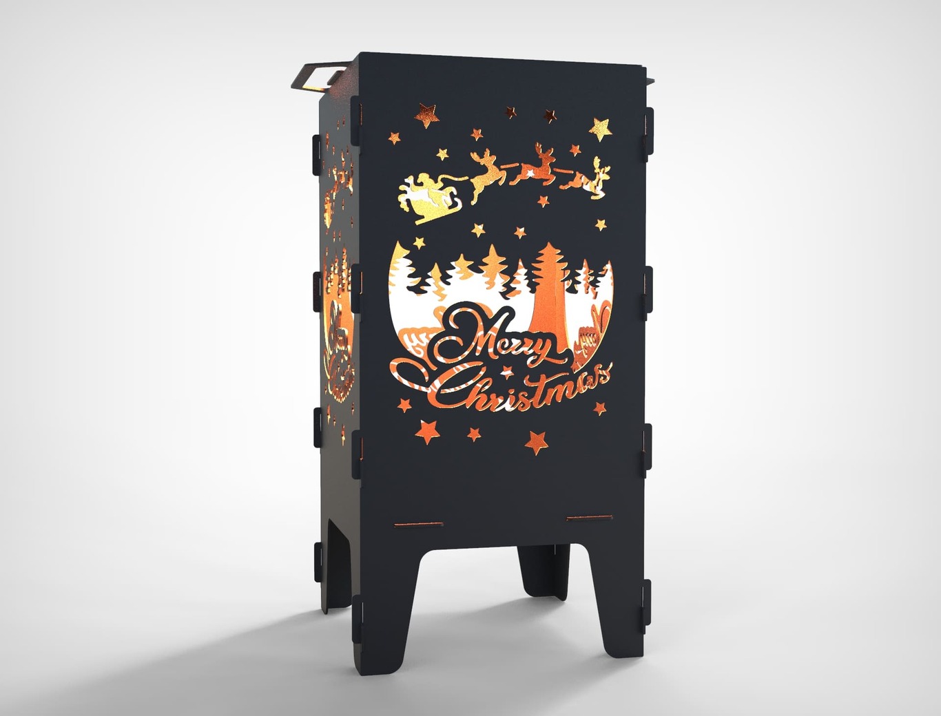 40-Piece Fire Pit Grill Bundle. DXF files for laser, plasma cutting. Фото 19