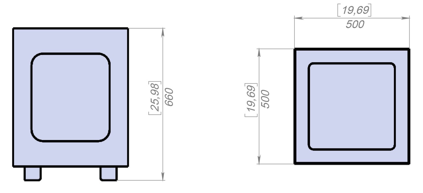 Modern Garden Fireplace with Cutout. DXF, SVG files for laser, plasma cutting. Outdoor Fire Pit. Фото 6