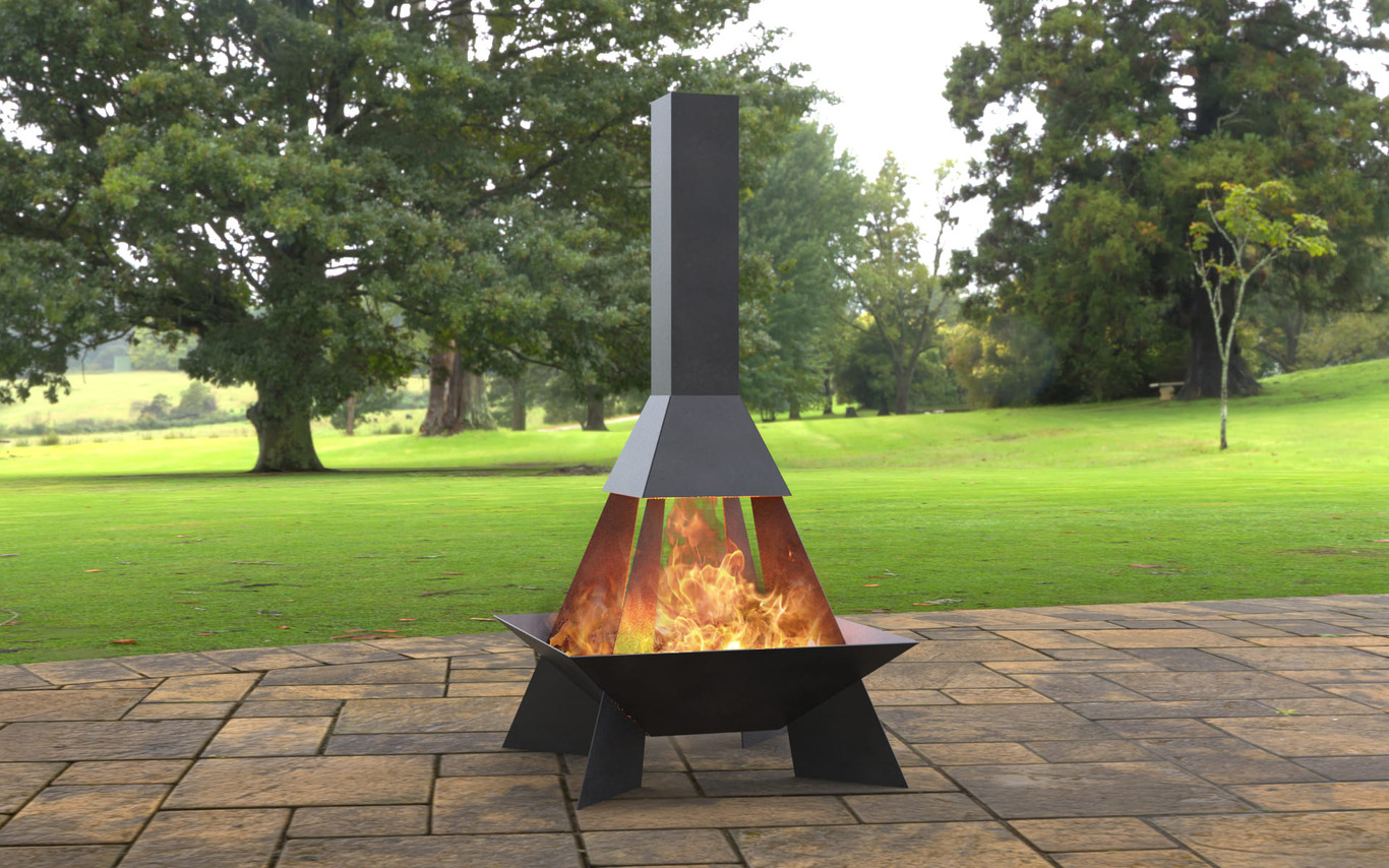 Rocket Fire Pit. DXF, SVG files for laser, plasma cutting. Фото 4