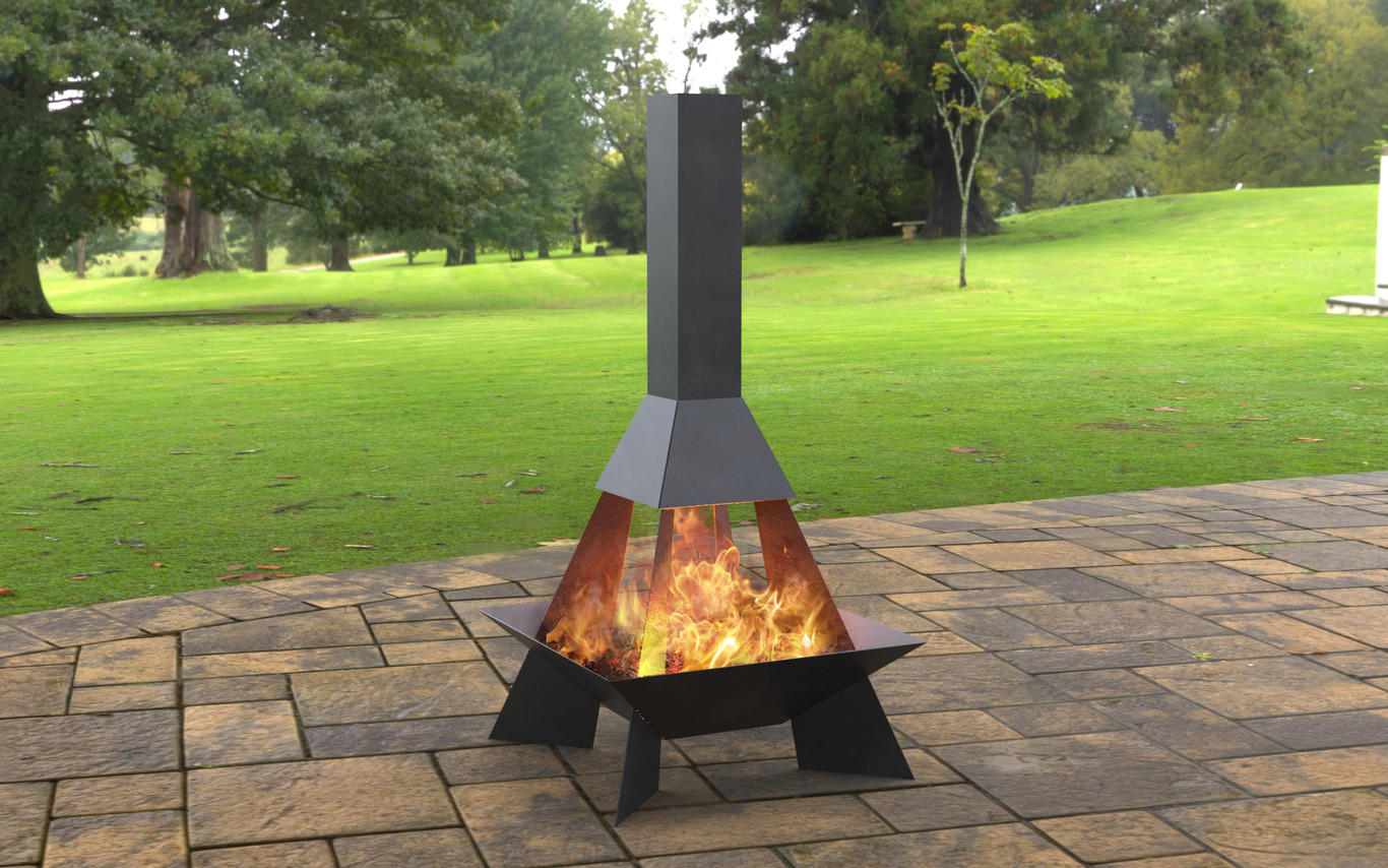 Rocket Fire Pit. DXF, SVG files for laser, plasma cutting. Фото 3