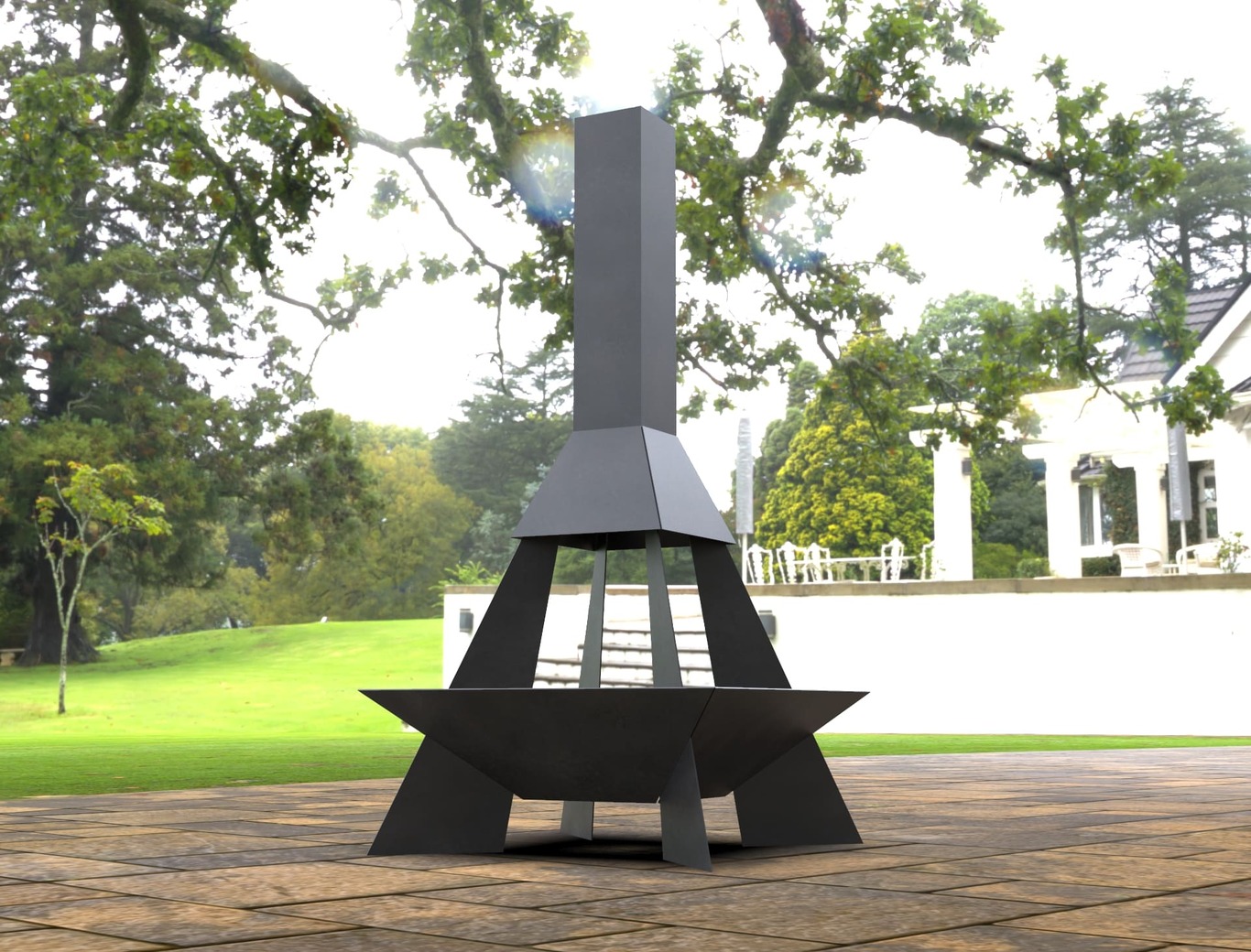Rocket Fire Pit. DXF, SVG files for laser, plasma cutting. Фото 9