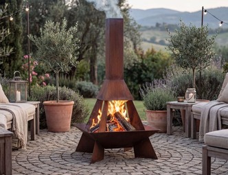 Rocket Fire Pit. DXF, SVG files for laser, plasma cutting