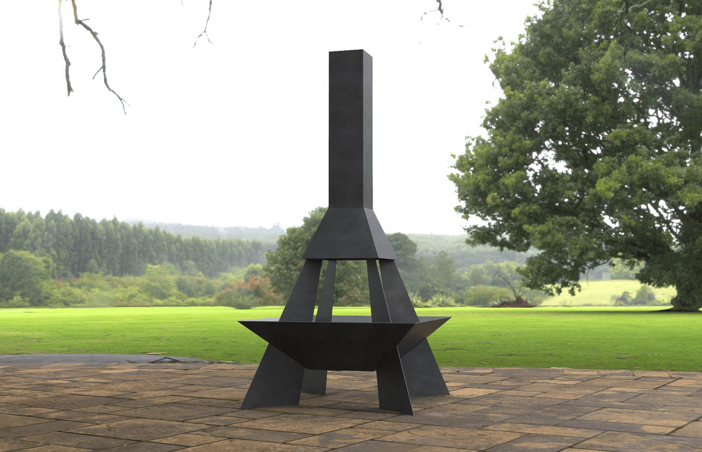 Костровая чаша Rocket Big. DXF, SVG файлы для лазерной, плазменной резки. Фото 6