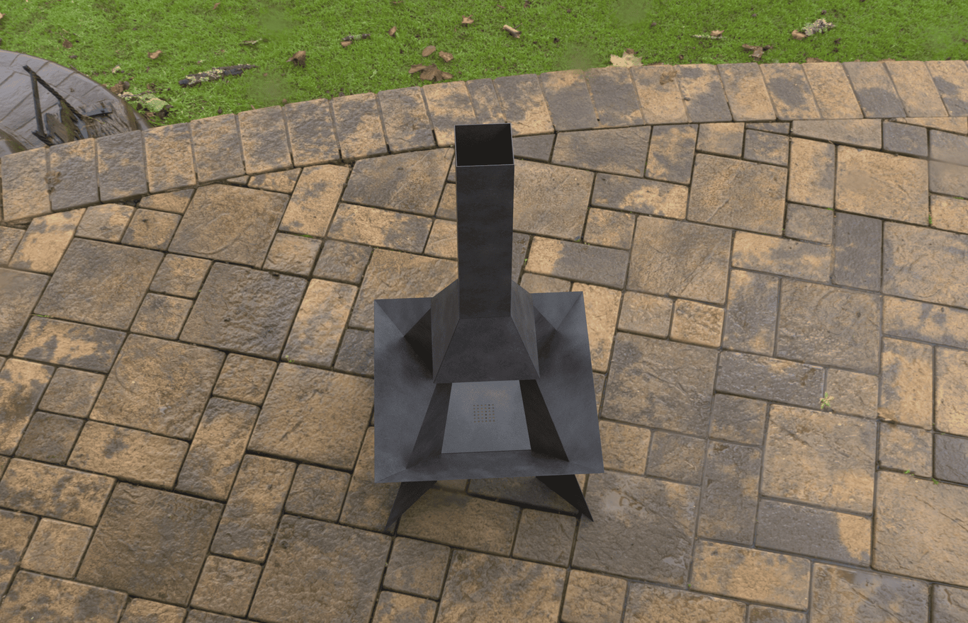 Костровая чаша Rocket Big. DXF, SVG файлы для лазерной, плазменной резки. Фото 7