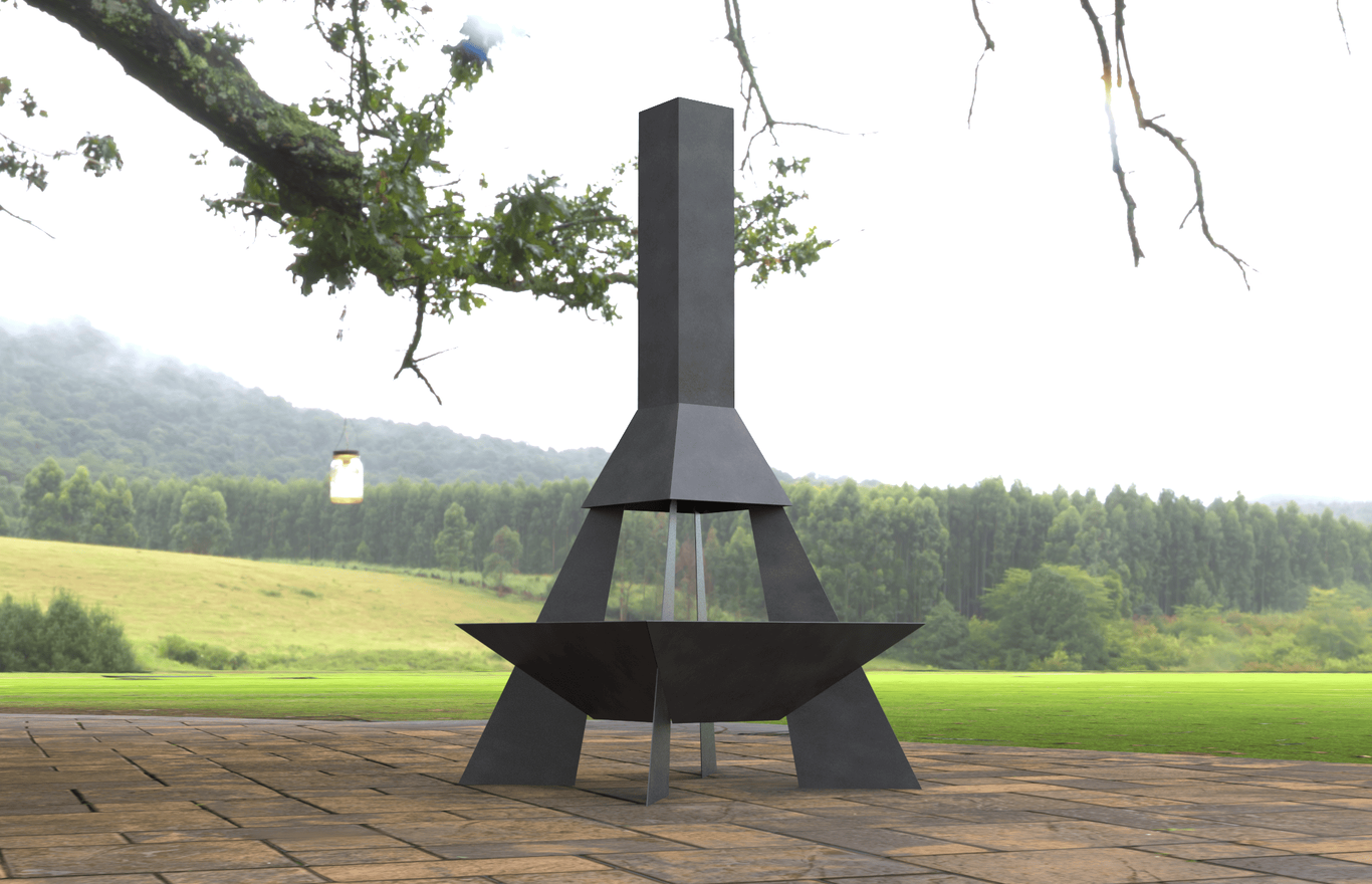 Костровая чаша Rocket Big. DXF, SVG файлы для лазерной, плазменной резки. Фото 8