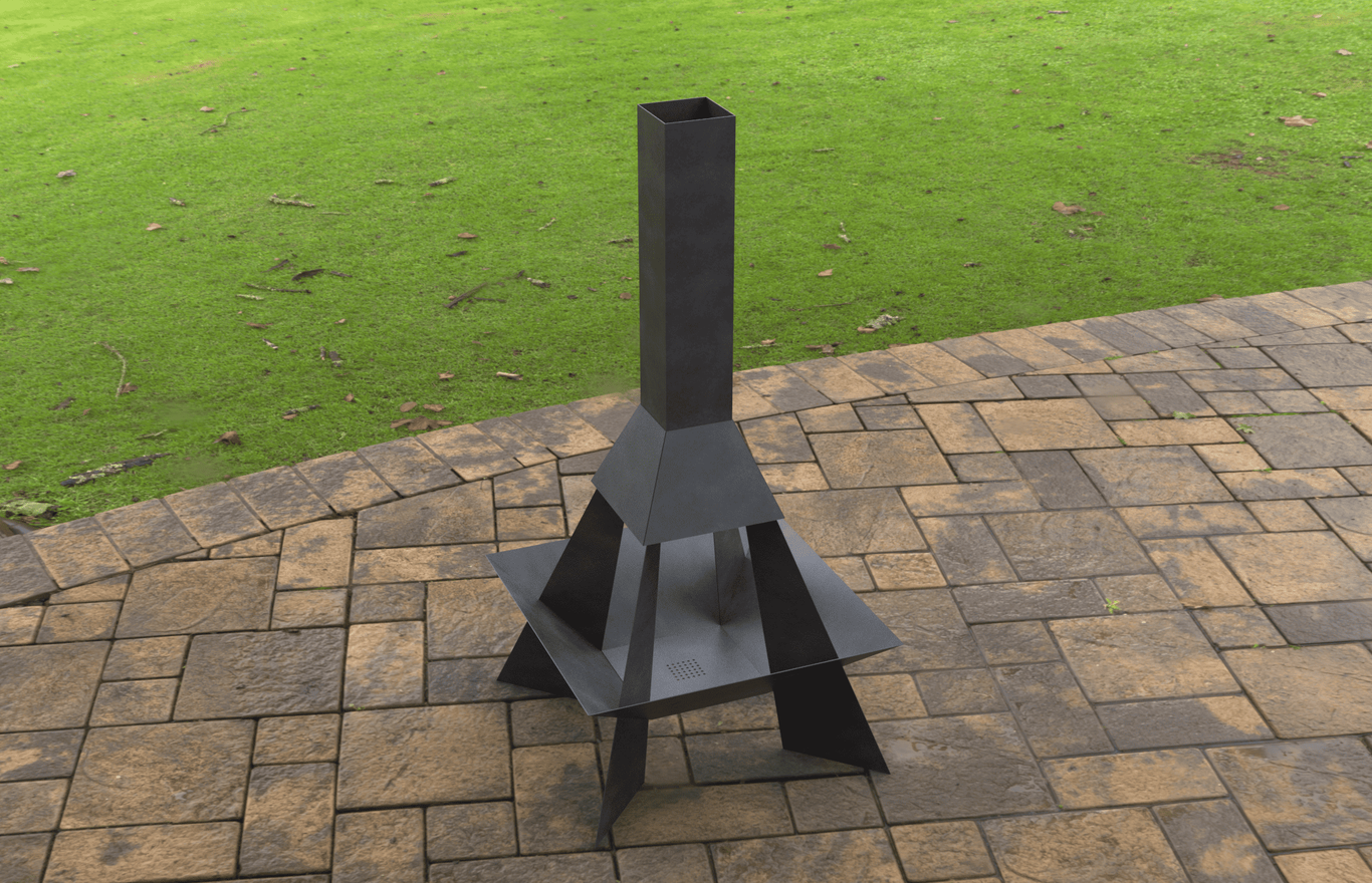 Костровая чаша Rocket Big. DXF, SVG файлы для лазерной, плазменной резки. Фото 10