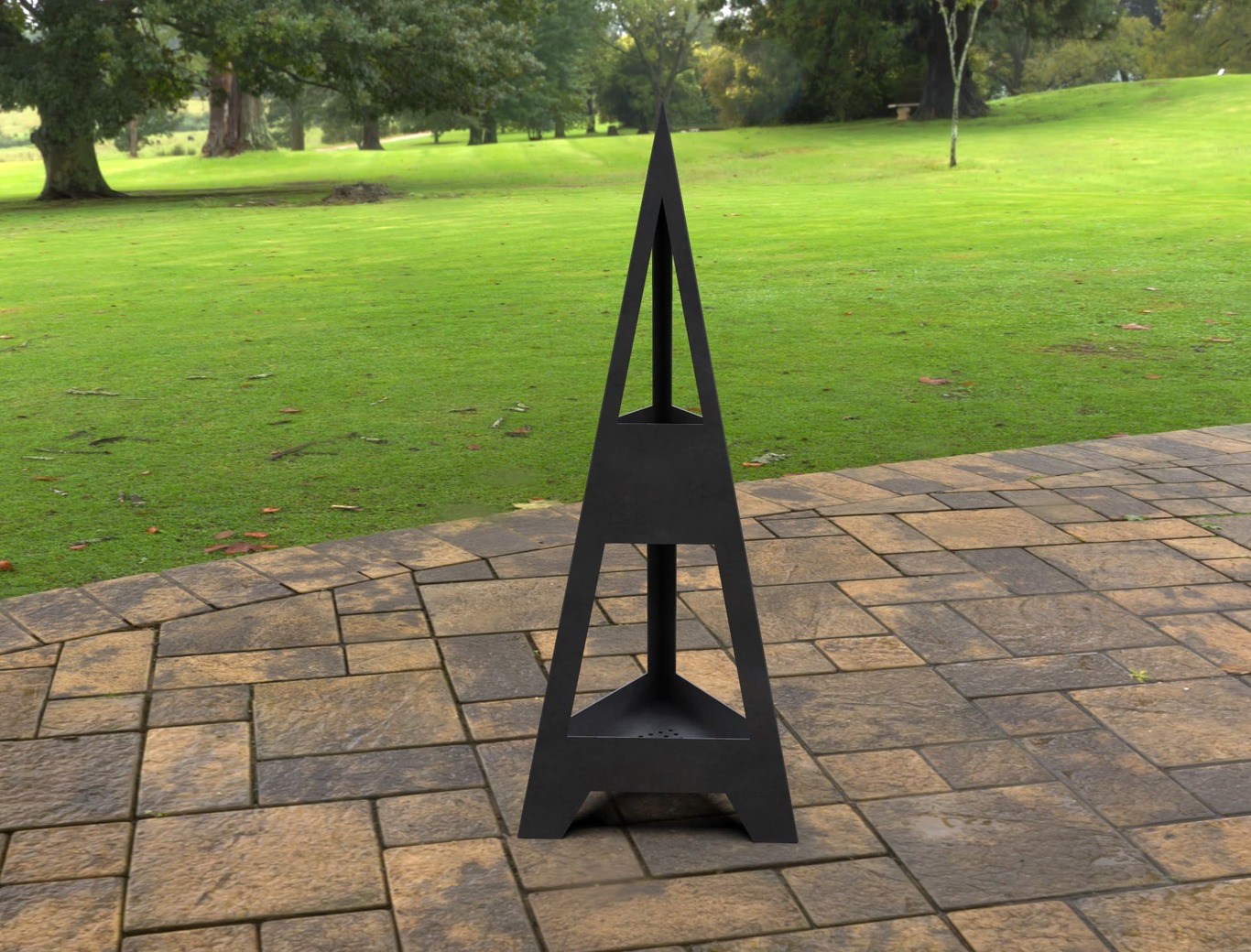 Șemineu exterior Săgeată. Fișiere DXF, SVG pentru tăiere cu laser, plasmă. Chiminea. Фото 3