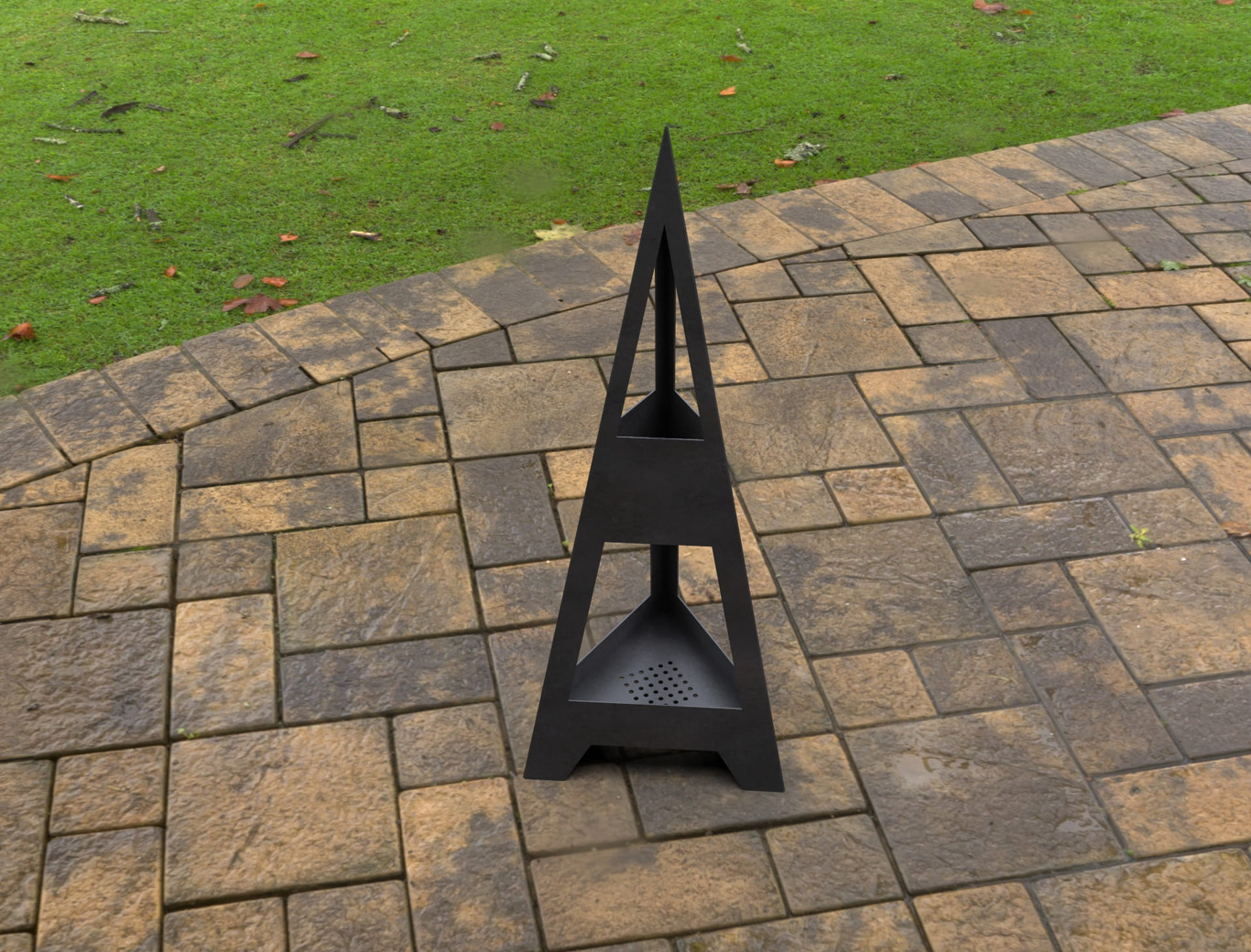 Șemineu exterior Săgeată. Fișiere DXF, SVG pentru tăiere cu laser, plasmă. Chiminea. Фото 6