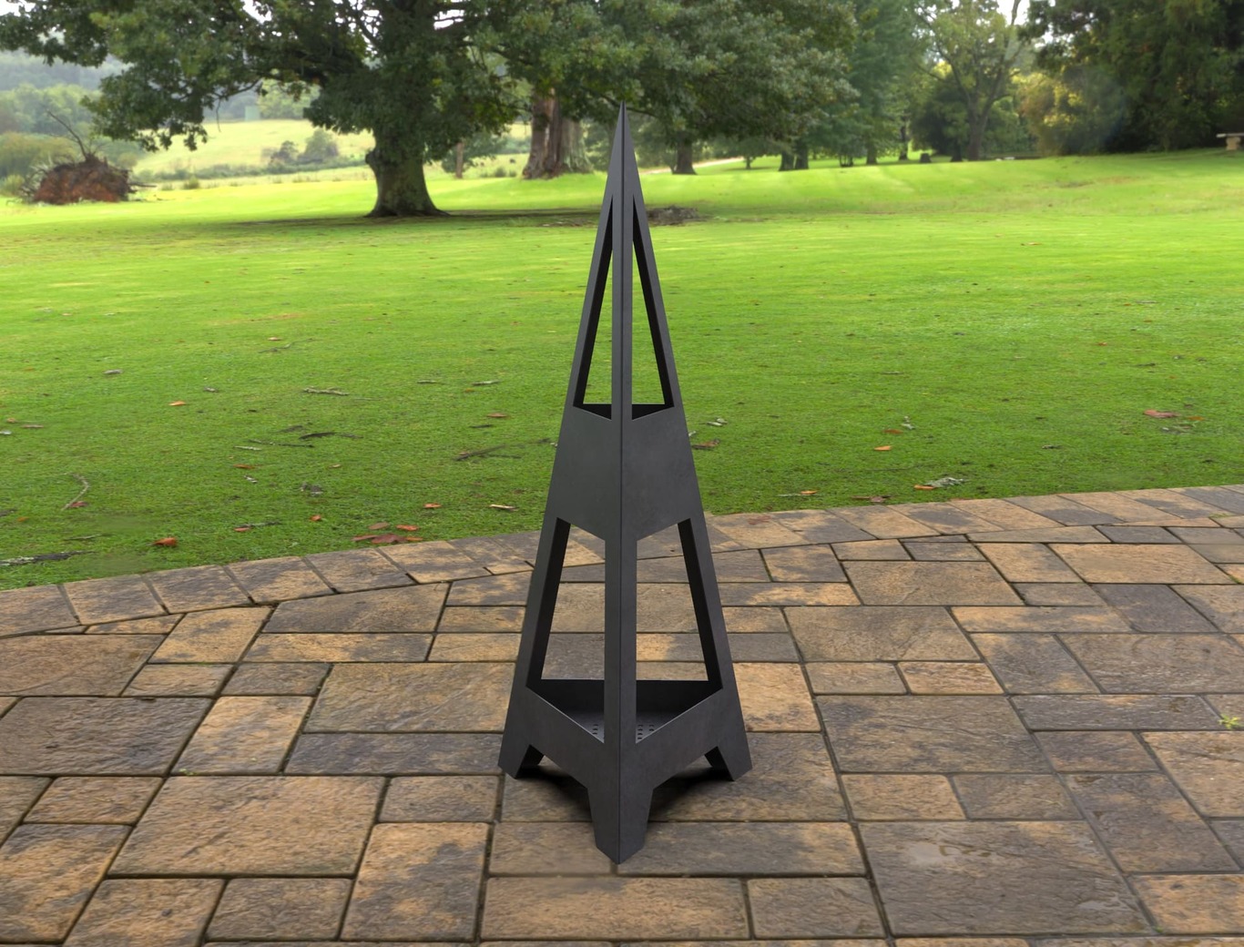 Șemineu exterior Săgeată. Fișiere DXF, SVG pentru tăiere cu laser, plasmă. Chiminea. Фото 4