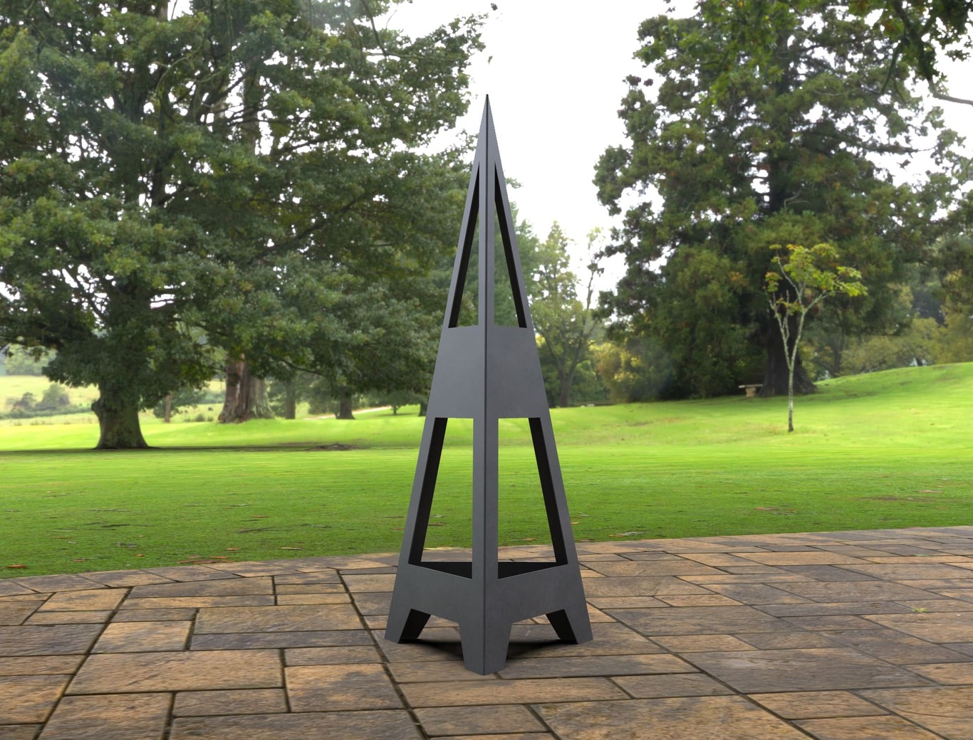 Șemineu exterior Săgeată. Fișiere DXF, SVG pentru tăiere cu laser, plasmă. Chiminea. Фото 8