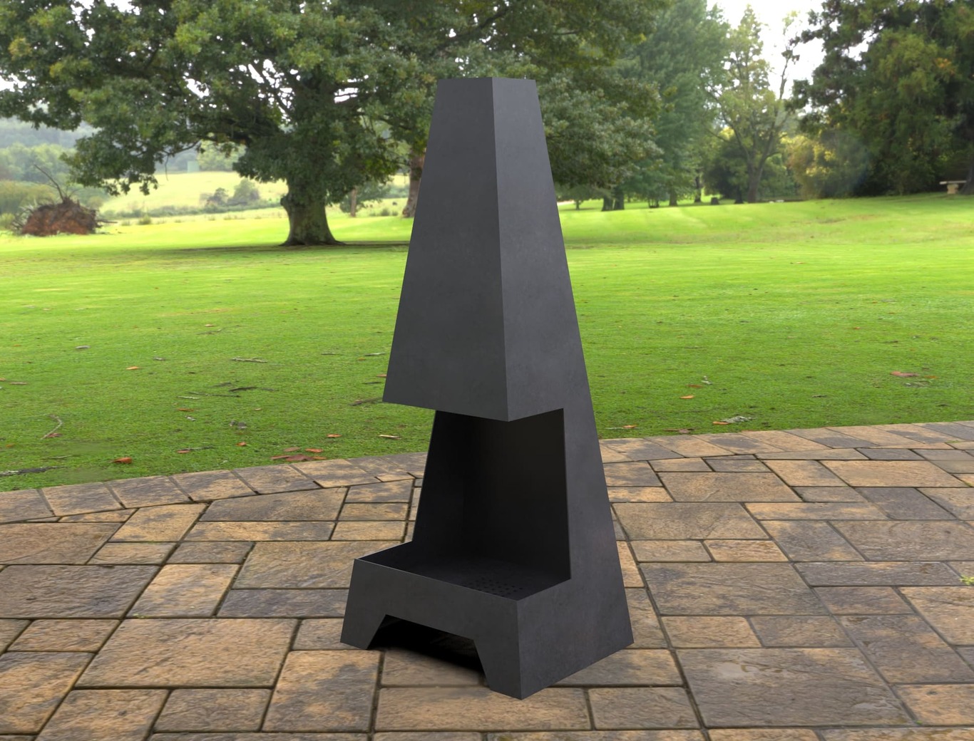 Patio Front Fireplace. DXF, SVG files for laser, plasma cutting. Chiminea Fire Pit. Фото 6