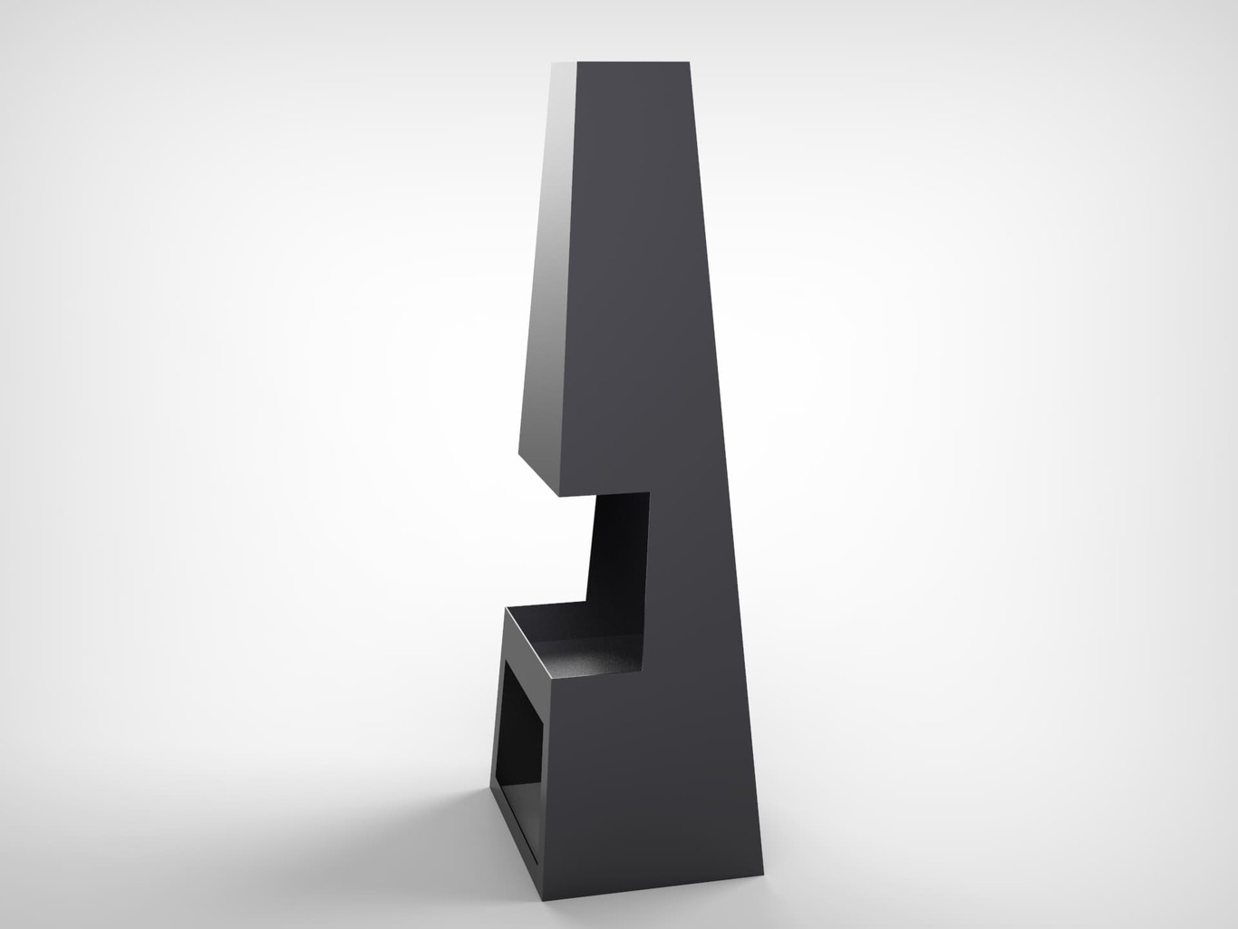 Backyard Welded Fireplace V2 59". DXF files for laser, plasma cutting. Chiminea Fire Pit. Фото 3