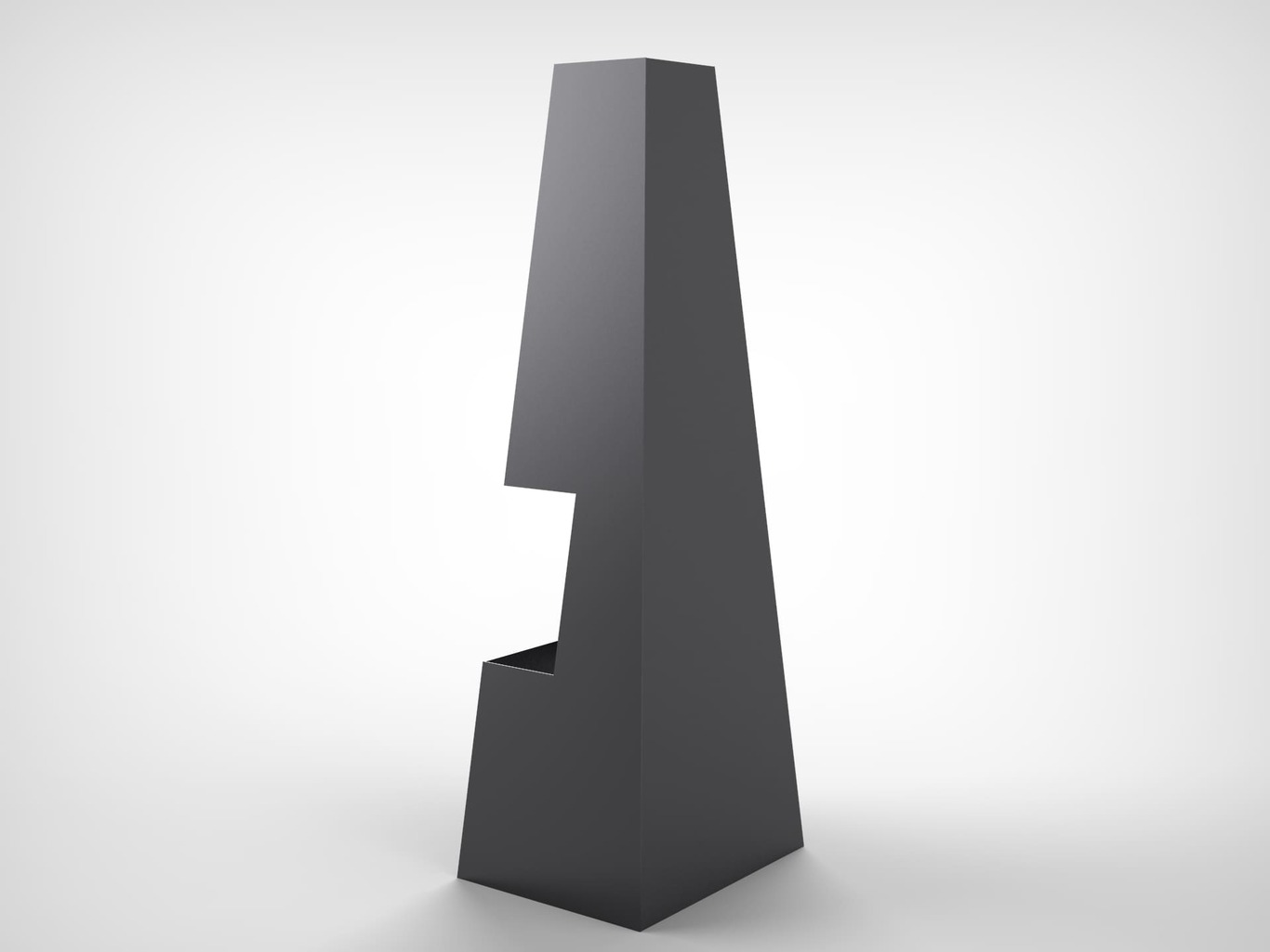 Backyard Welded Fireplace V2 59". DXF files for laser, plasma cutting. Chiminea Fire Pit. Фото 5