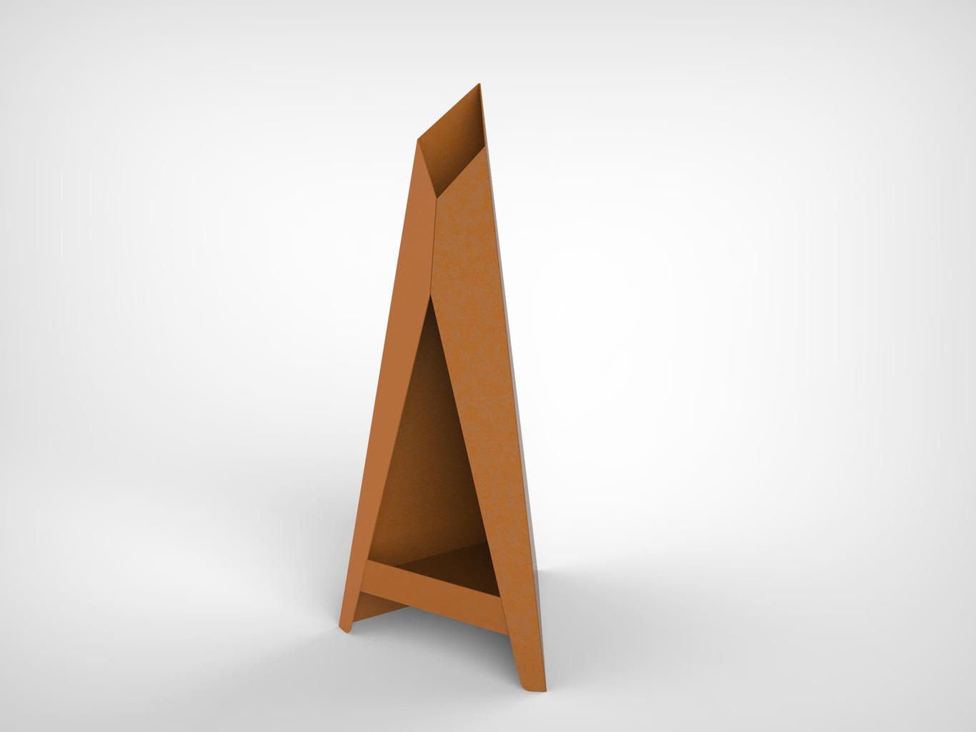 Backyard Fireplace V6 59". DXF files for laser, plasma cutting. Chiminea Fire Pit. Фото 2