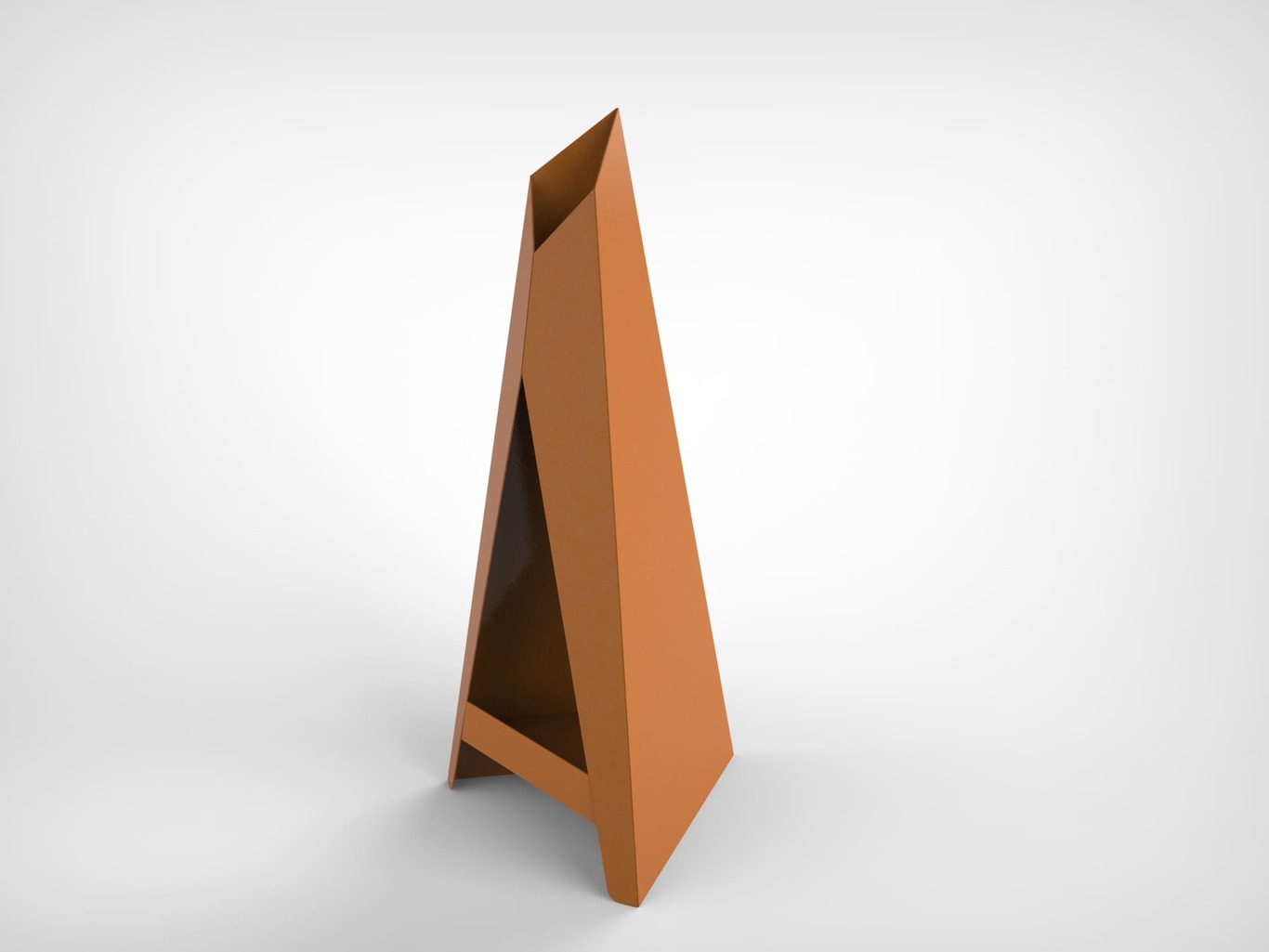 Backyard Fireplace V6 59". DXF files for laser, plasma cutting. Chiminea Fire Pit. Фото 4