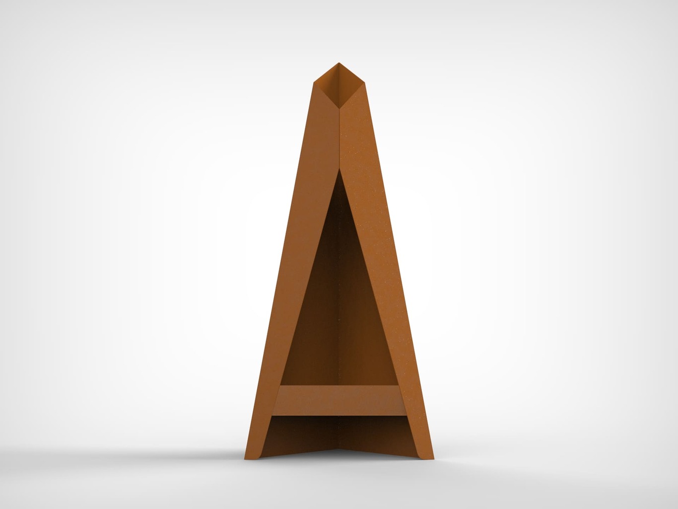 Backyard Fireplace V6 59". DXF files for laser, plasma cutting. Chiminea Fire Pit. Фото 5