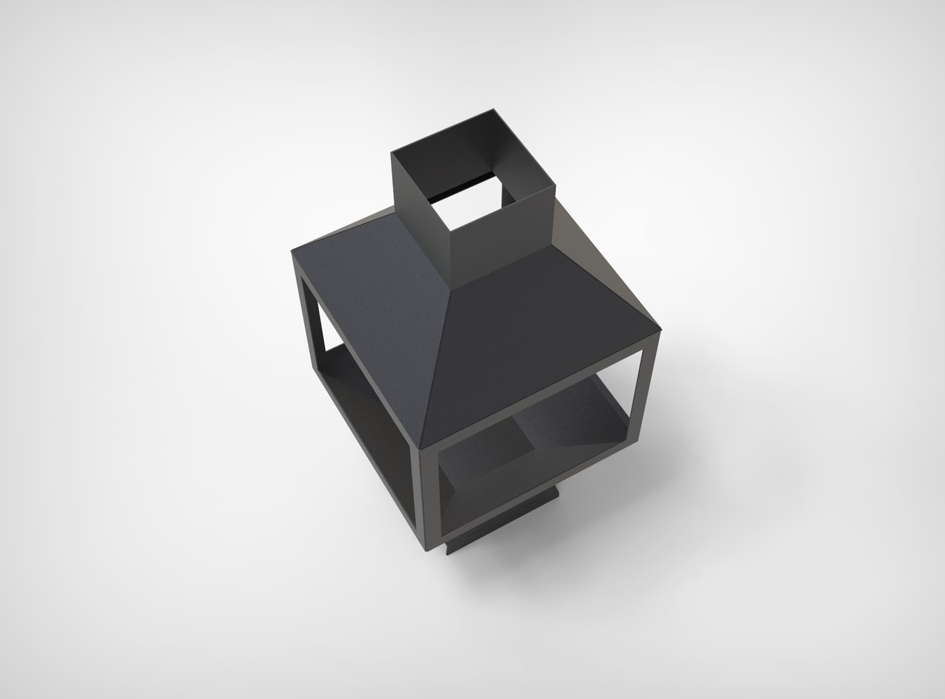 Șemineu exterior Spațiu deschis. Fișiere DXF pentru tăiere cu laser, plasmă. Chiminea. Фото 6