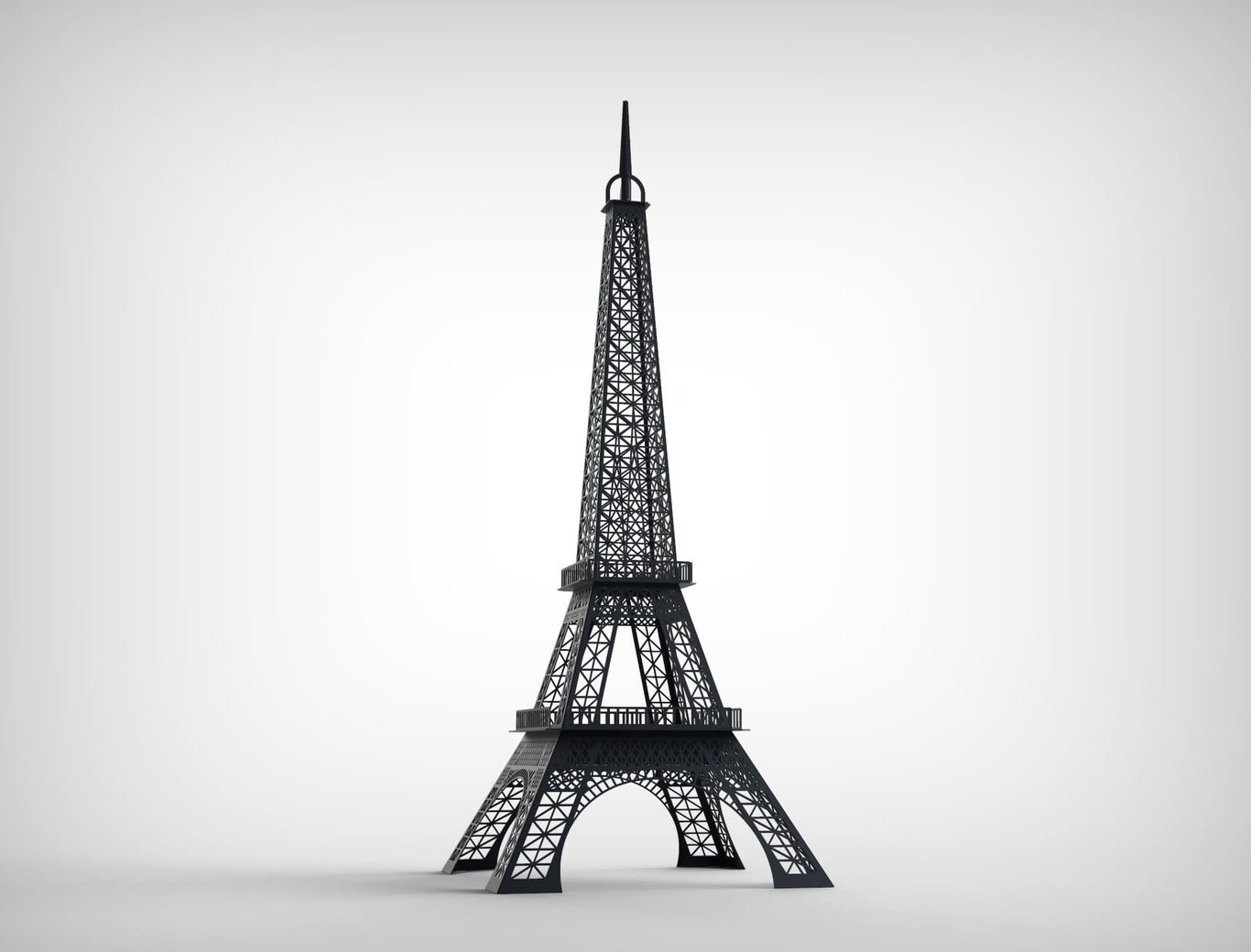 Caminetto da Giardino Torre Eiffel. File DXF per taglio laser, plasma. Braciere Chiminea. Фото 6