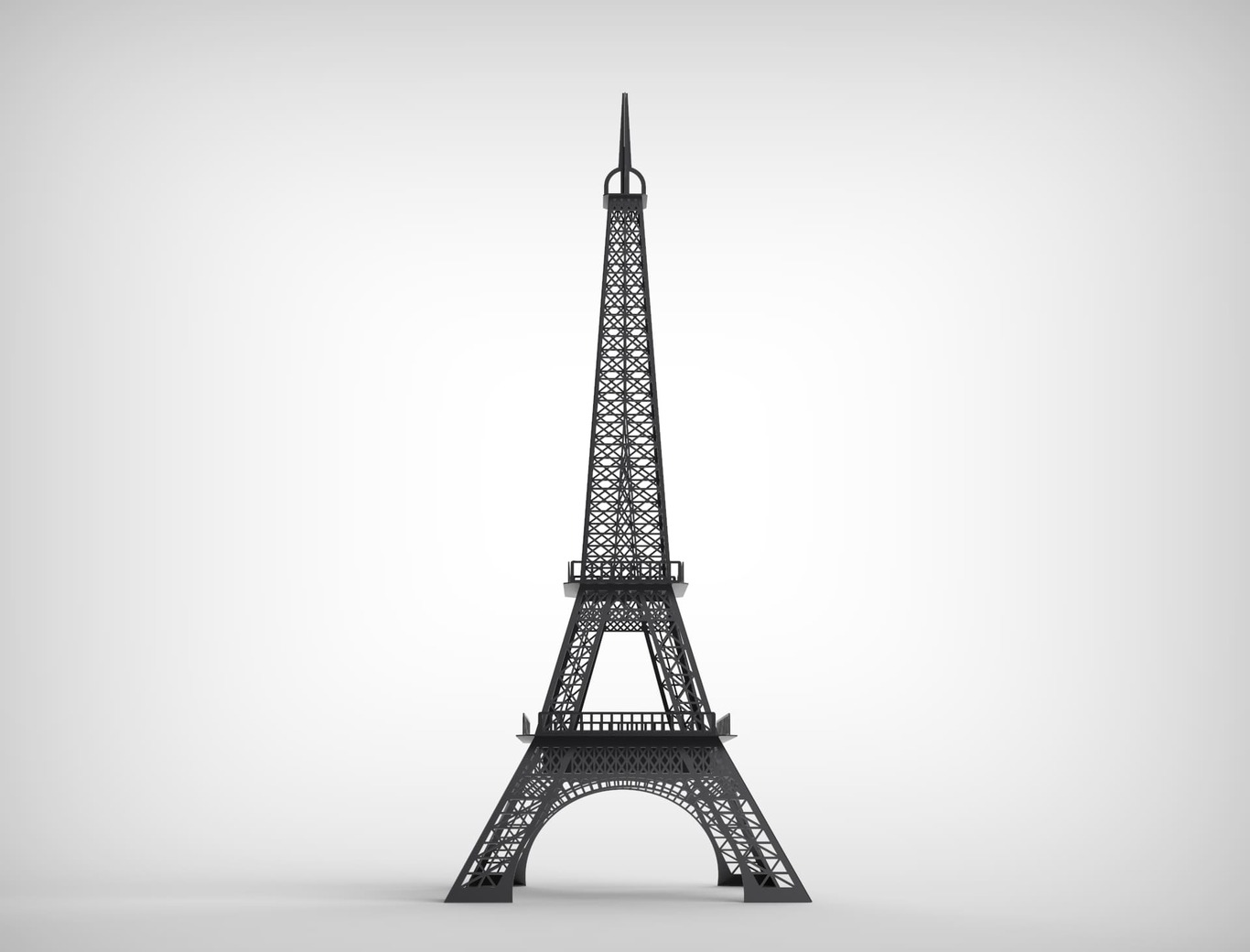Caminetto da Giardino Torre Eiffel. File DXF per taglio laser, plasma. Braciere Chiminea. Фото 5
