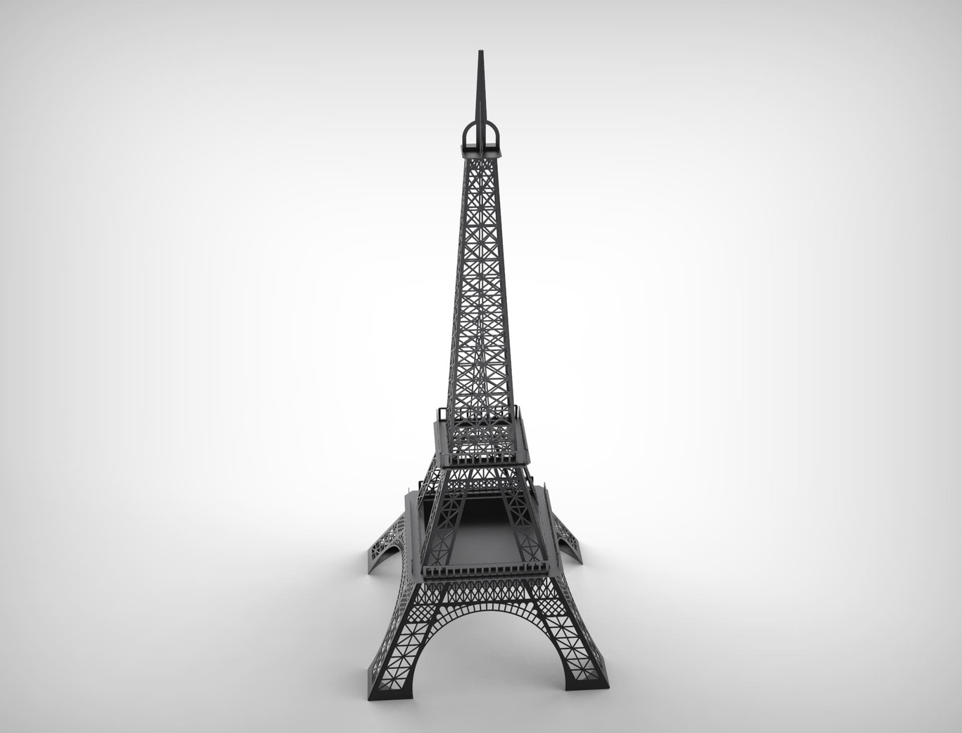 Caminetto da Giardino Torre Eiffel. File DXF per taglio laser, plasma. Braciere Chiminea. Фото 7