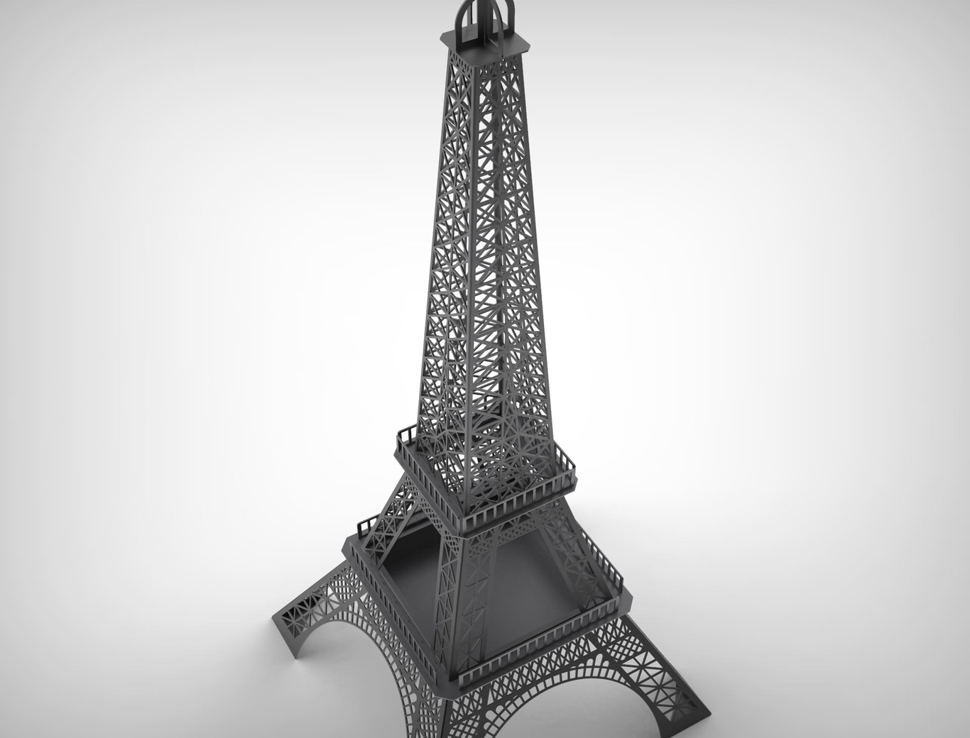 Caminetto da Giardino Torre Eiffel. File DXF per taglio laser, plasma. Braciere Chiminea. Фото 8