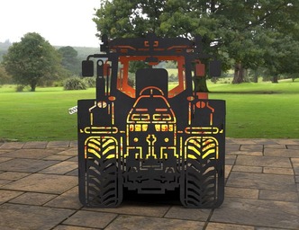 Tractor Fire Pit Grill. DXF, SVG files for laser, plasma cutting