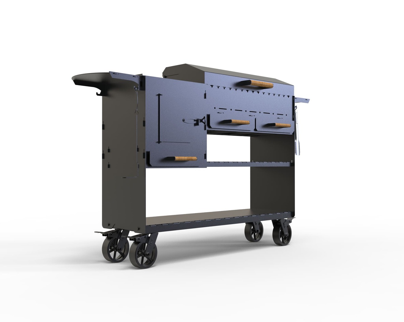 Modern with Stove Fire Pit Grill. DXF, SVG files for laser, plasma cutting. Фото 14